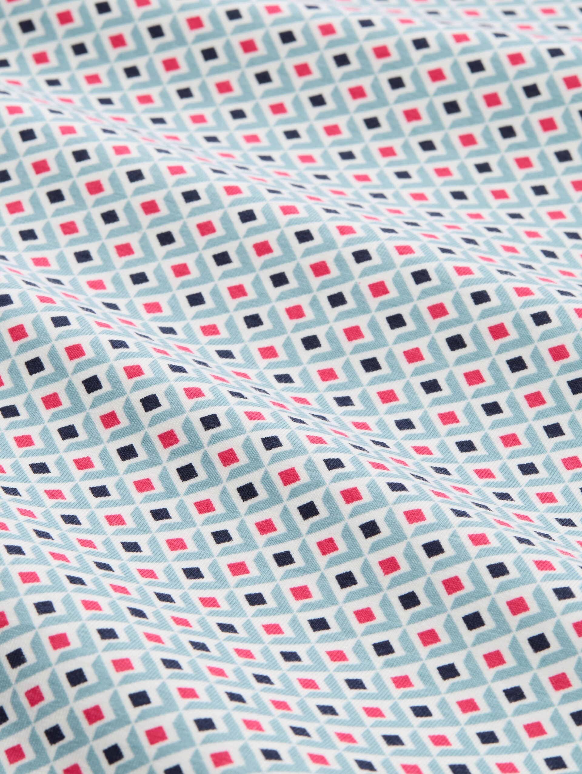 Nachthemd mit Muster - white allover - Material-Ansicht
