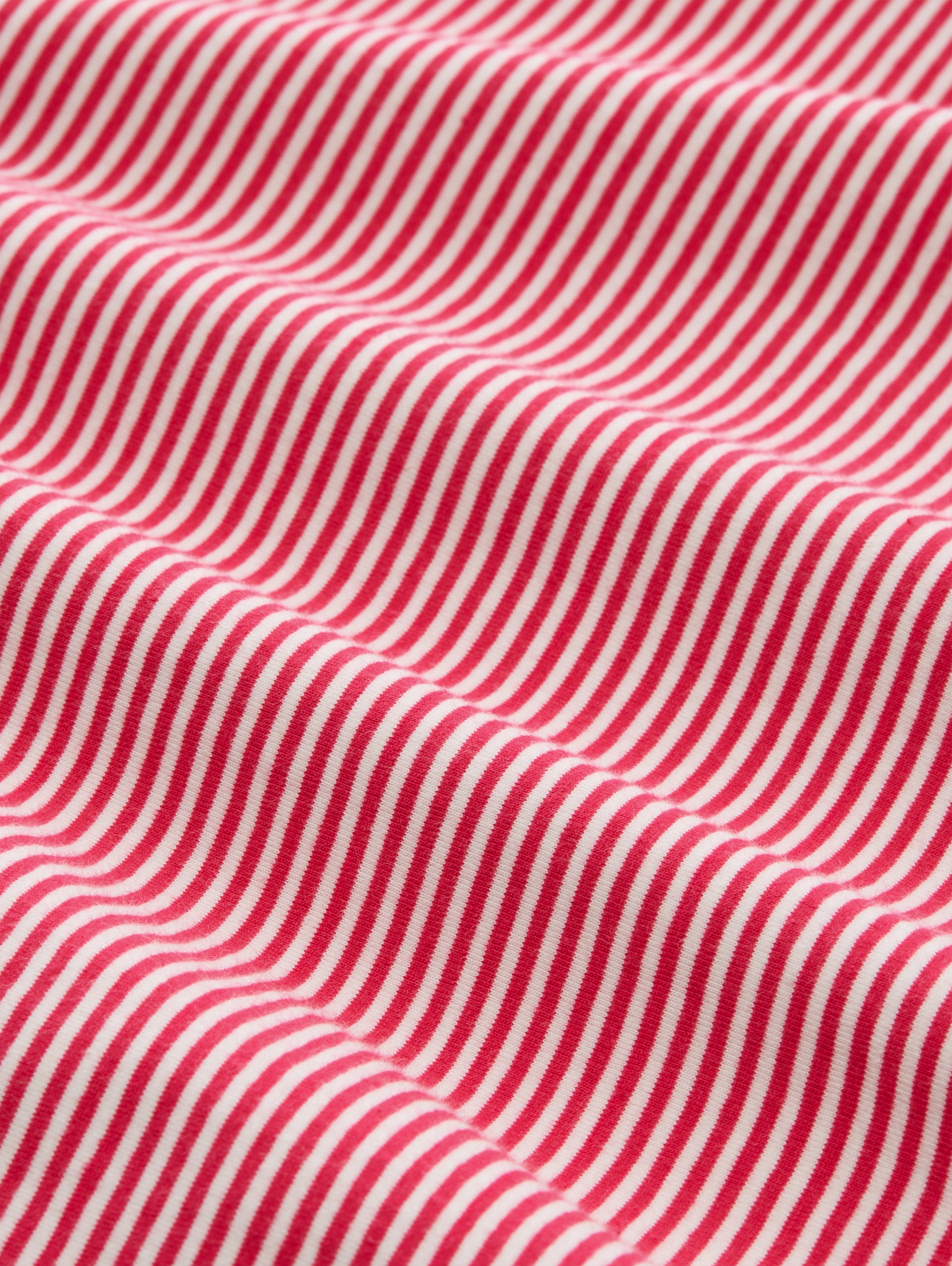 Pyjamaset met gestreept patroon - red-medium-horizontal stripe - Materiaalweergave