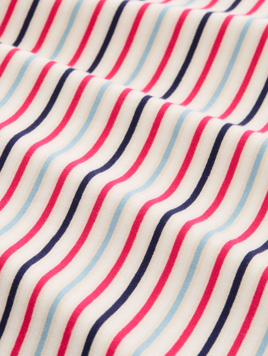 Nachthemd mit Streifenmuster - white-medium-horizontal stripe - Material-Ansicht