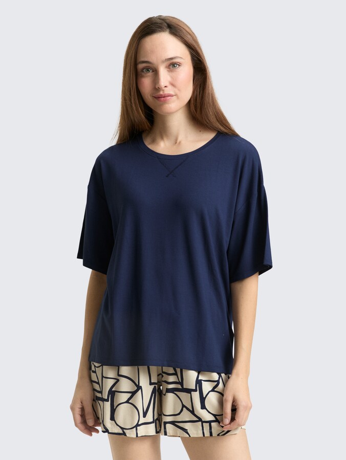 Pyjamaset met patroon door Women, blue-dark-allover