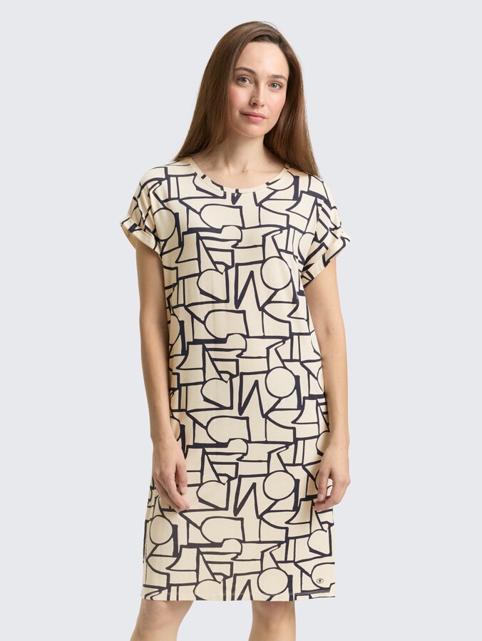 Nachthemd met patroon door Women, braun-hell-Allover