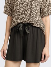 Ensemble pyjama à imprimé léopard - braun-mittel-Allover - Vue détaillée du modèle