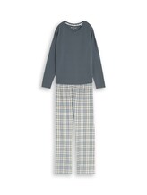 Sélectionné, Ensemble pyjama à carreaux par Tom Tailor, verdoyant