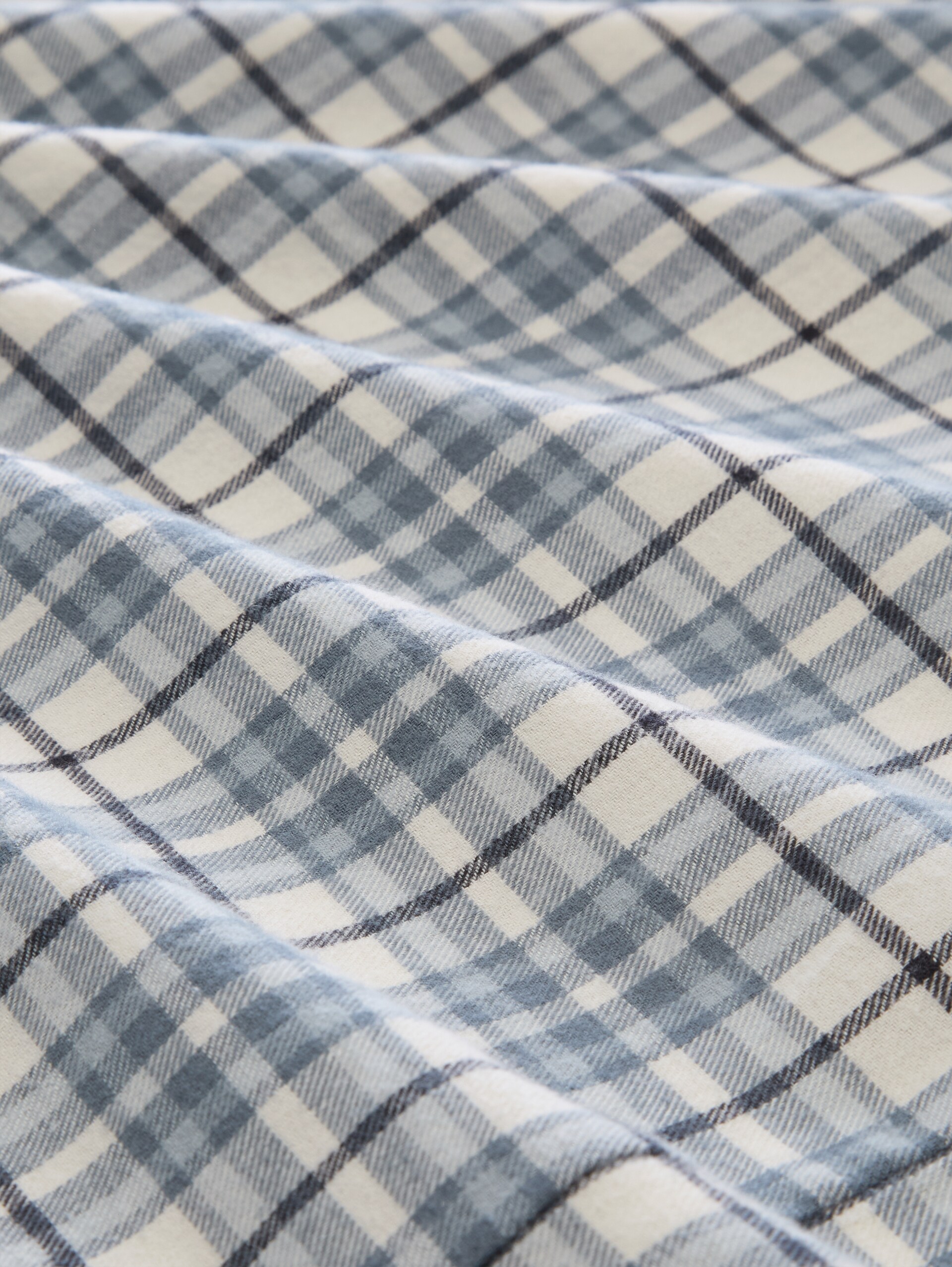Ensemble pyjama à carreaux - green-medium-check - Vue de la matière