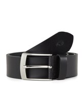 Ausgewählt, Ledergürtel im Used Look von Tom Tailor, schwarz