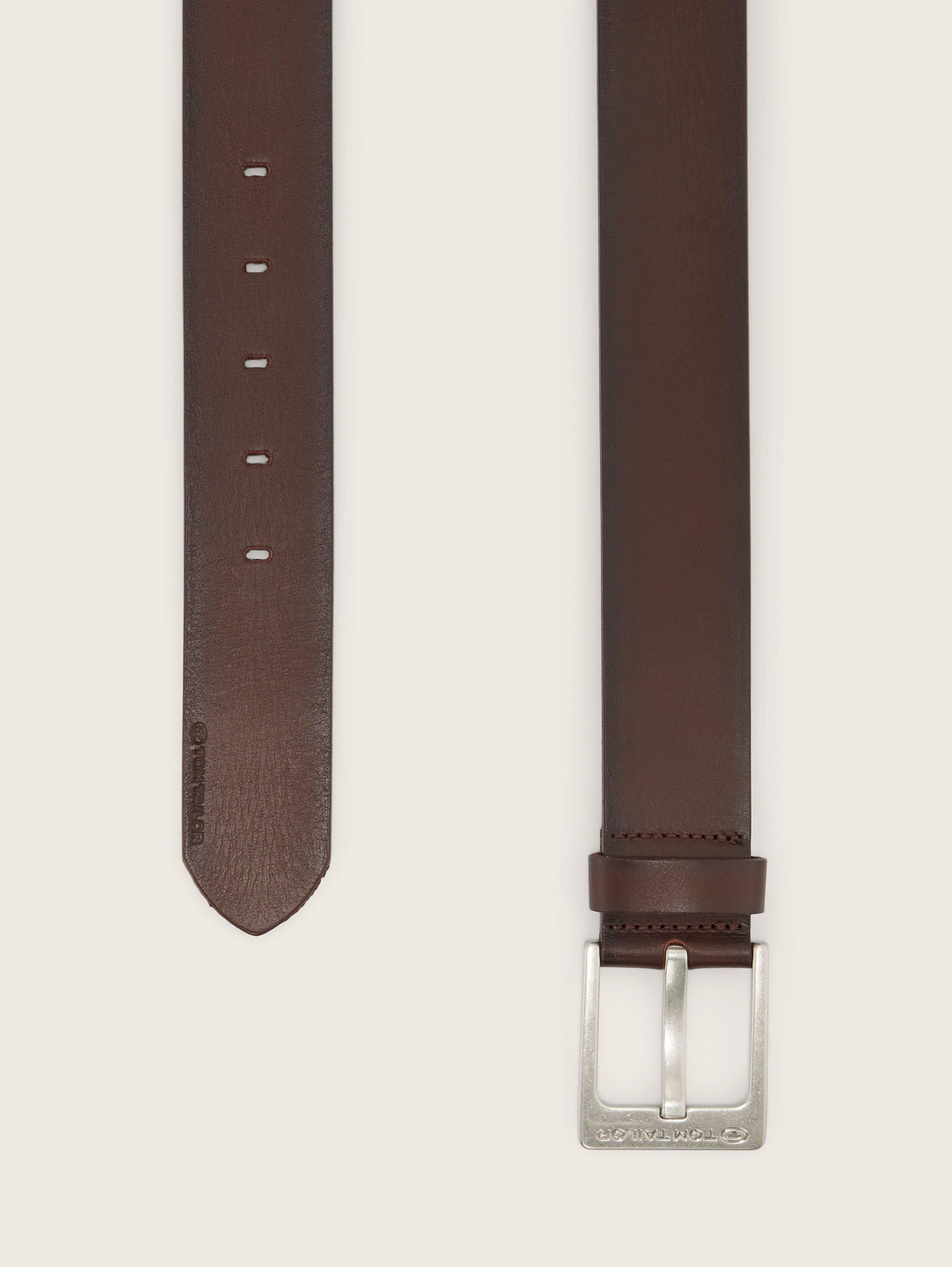 Ledergürtel mit Logo-Prägung - 2