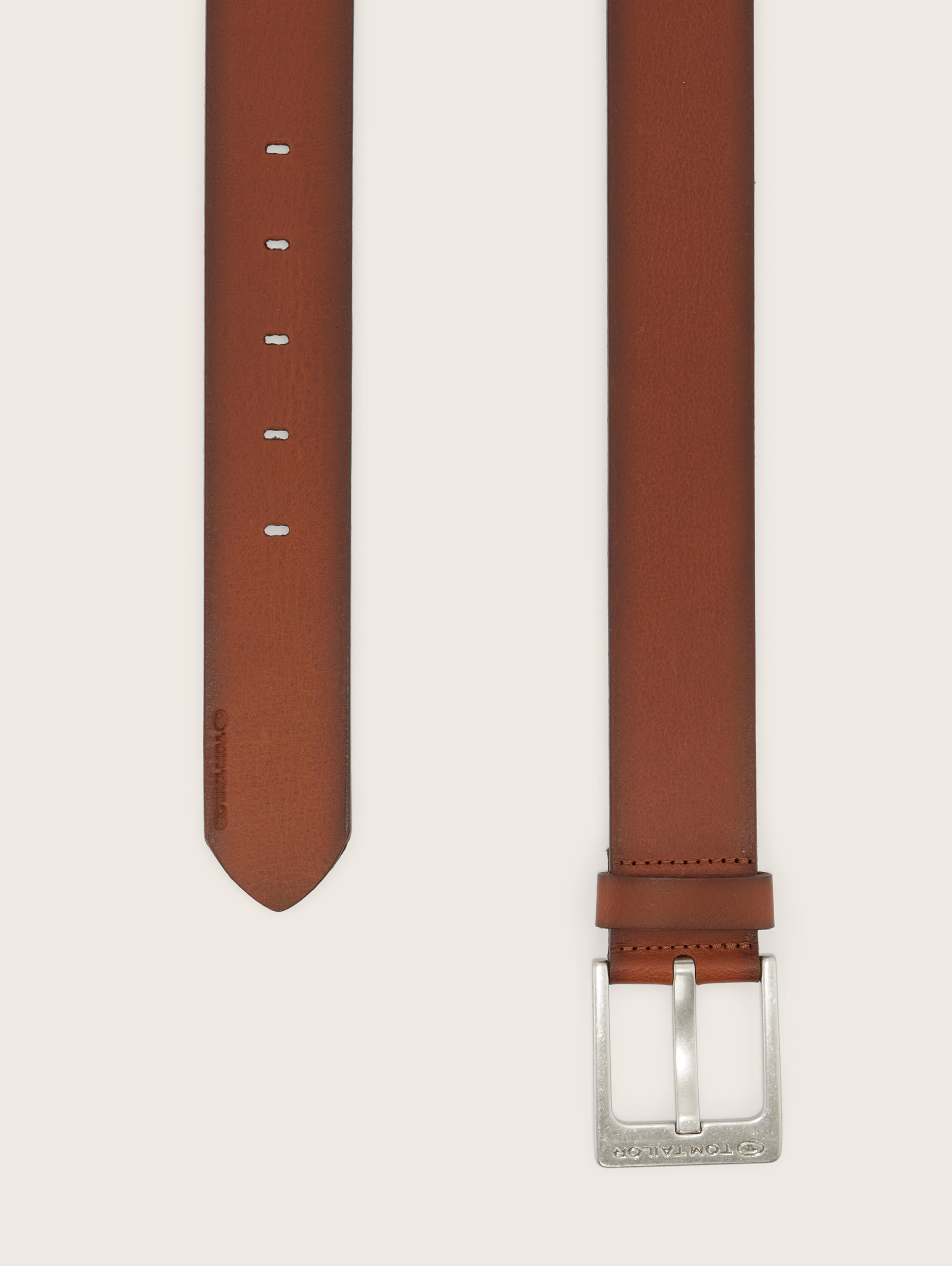 Ledergürtel mit Logo-Prägung - 2