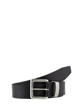 Ausgewählt, TTJACOB Ledergürtel mit eckiger Dornschließe von Tom Tailor, schwarz