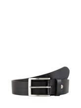 Not Selected, TTJADEN leather belt with square pin buckle by , black