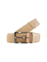Nicht ausgewählt, TTJAMIE Elastischer Flechtgürtel mit eckiger Dornschließe von , beige