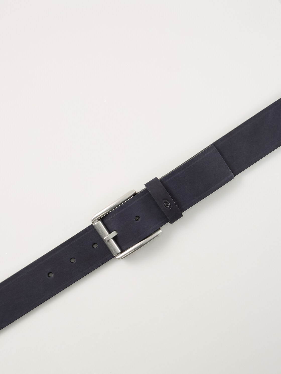 TTJAY Ledergürtel mit eckiger Dornschließe - dark navy - Produkt-Ansicht von oben 