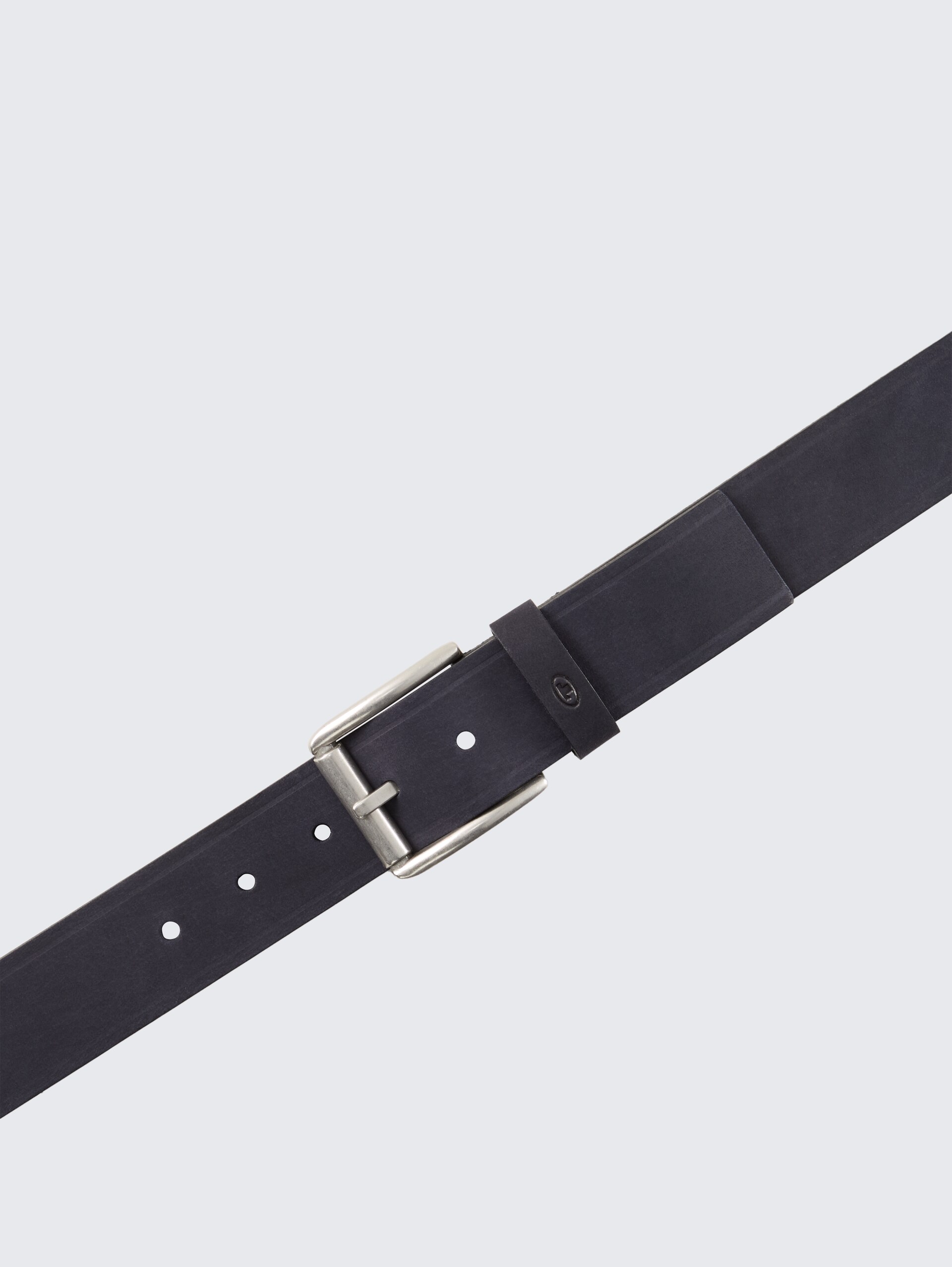TTJAY Ledergürtel mit eckiger Dornschließe - dark navy - Produkt-Ansicht von oben 