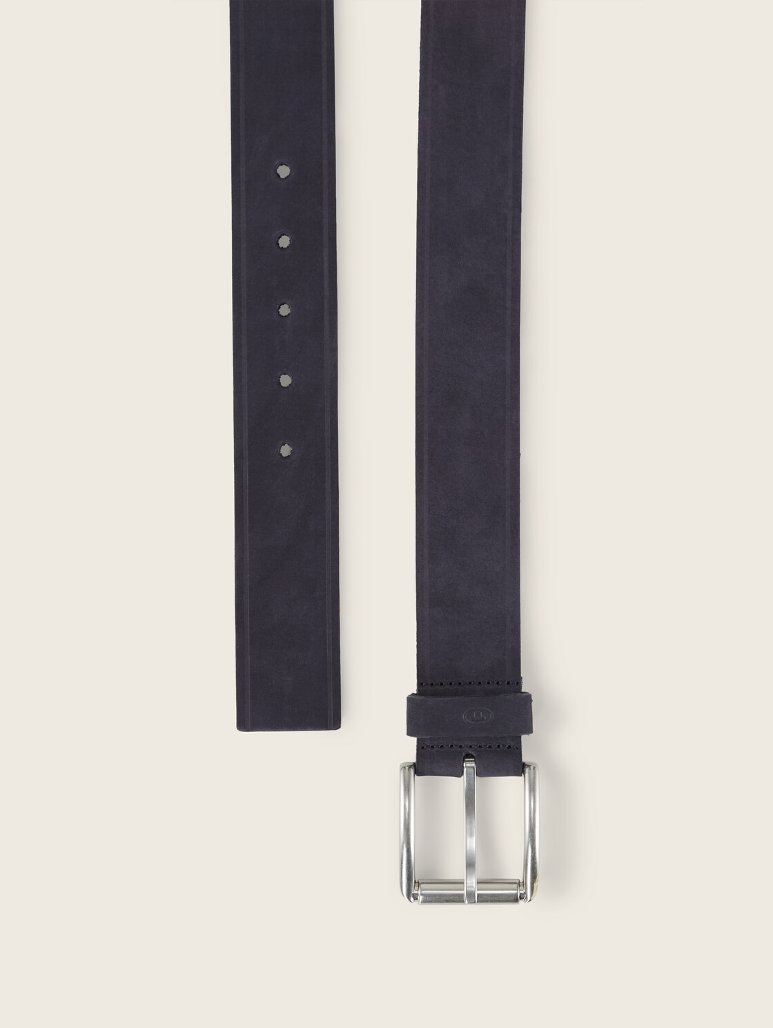 TTJAY Ledergürtel mit eckiger Dornschließe - dark navy - Produkt-Ansicht von oben 