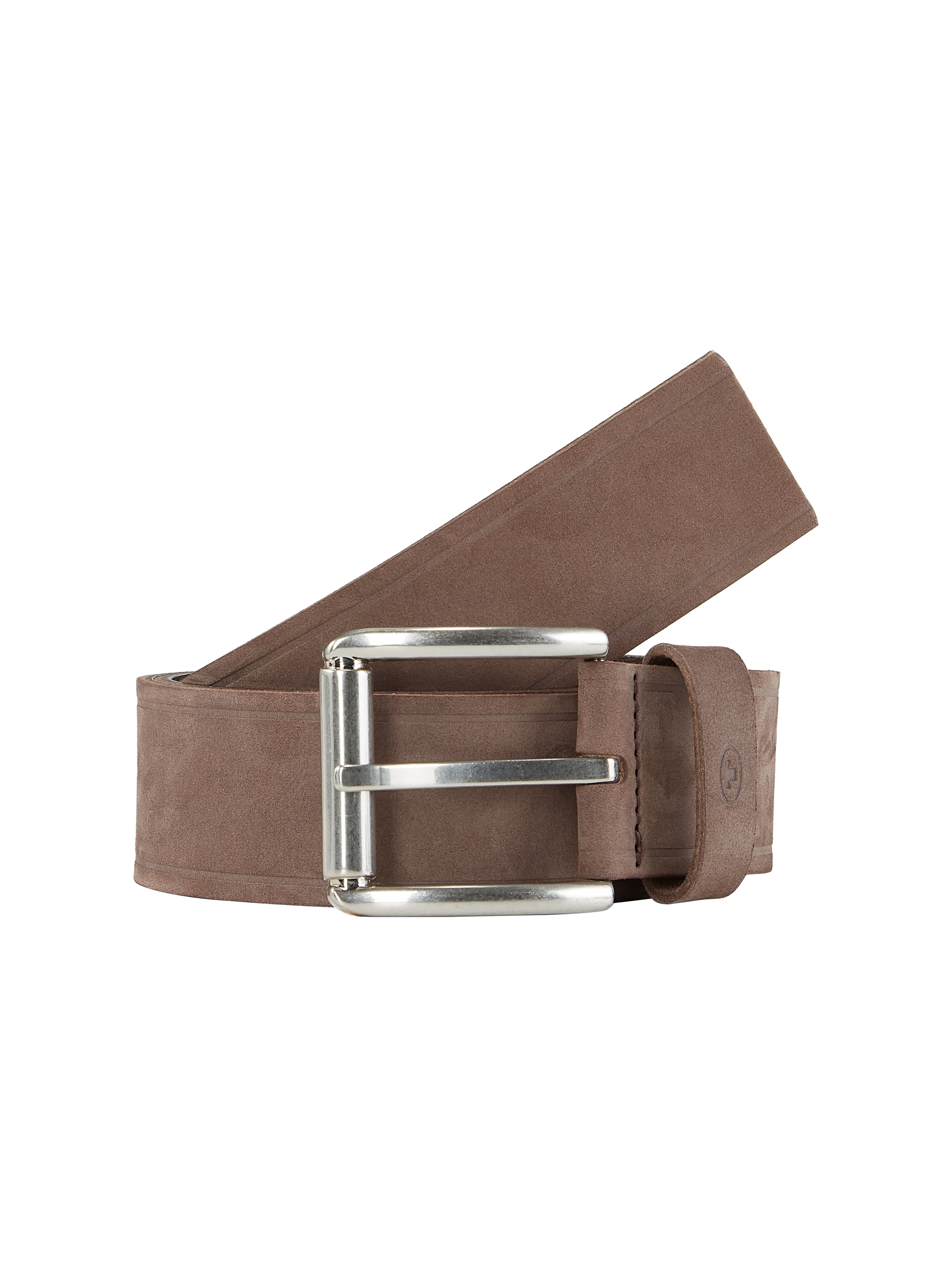時計 PJ Wood Silver Backle with leather Belt TTJAY leather belt with square pin buckle in beige by Tom Tailor