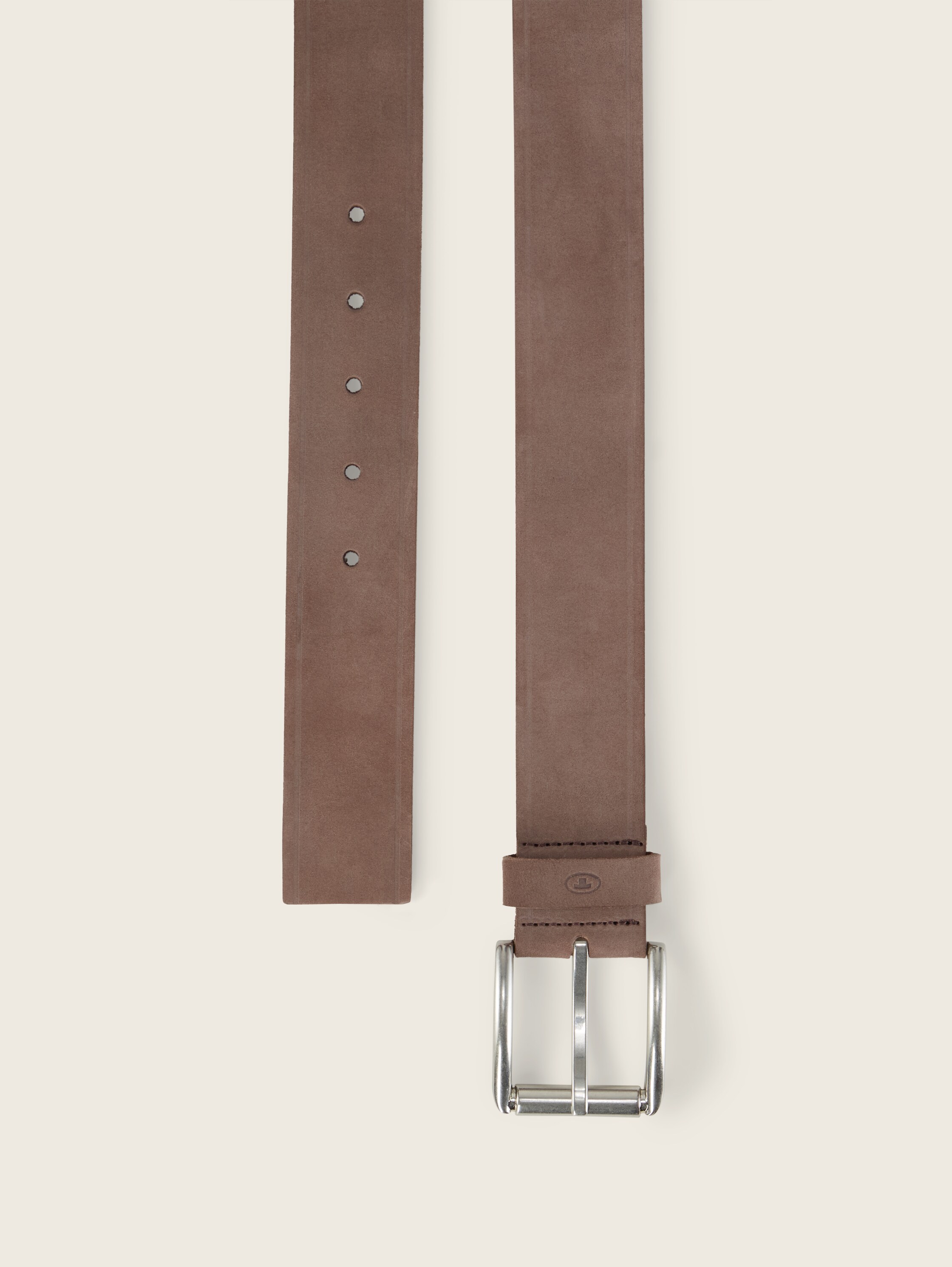 TTJAY leather belt with square pin buckle - brown_uni - 