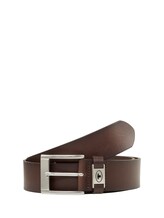 Not Selected, TTNATHAN leather belt with square pin buckle by , brown