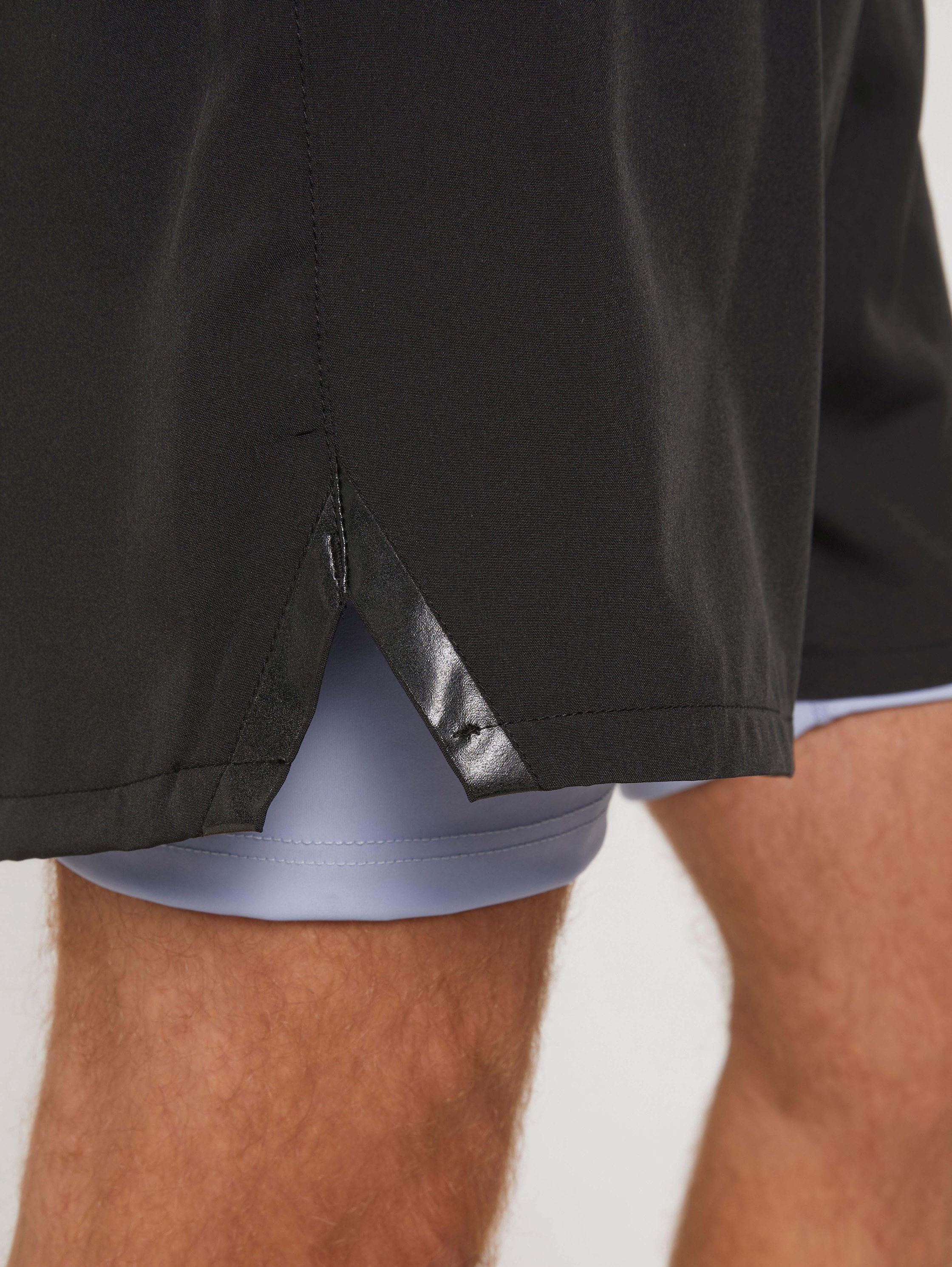 Functional shorts 2 in 1 - black