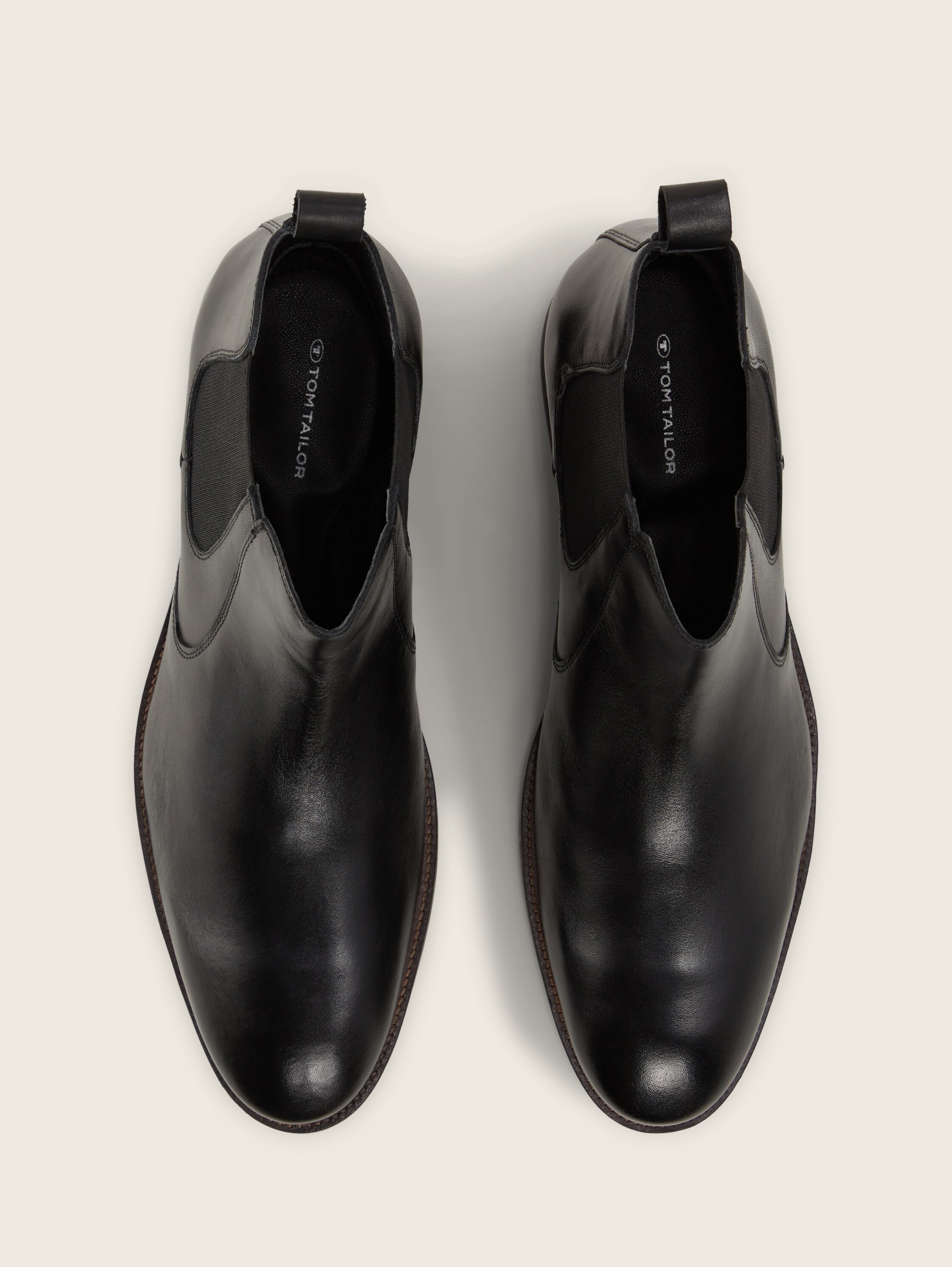 Stiefeletten mit Leder - 5