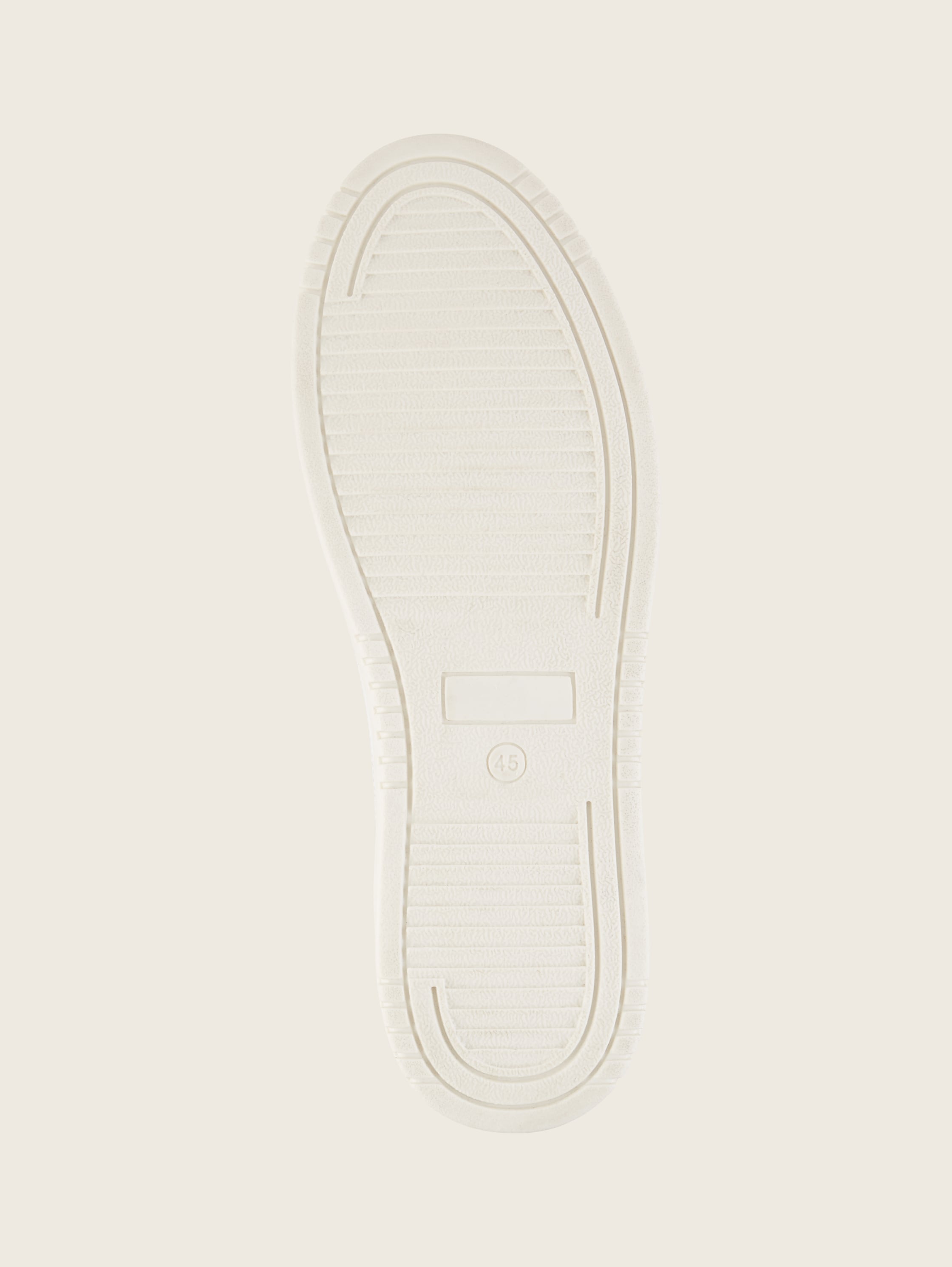 Sneaker aus Leder - whitenavy -