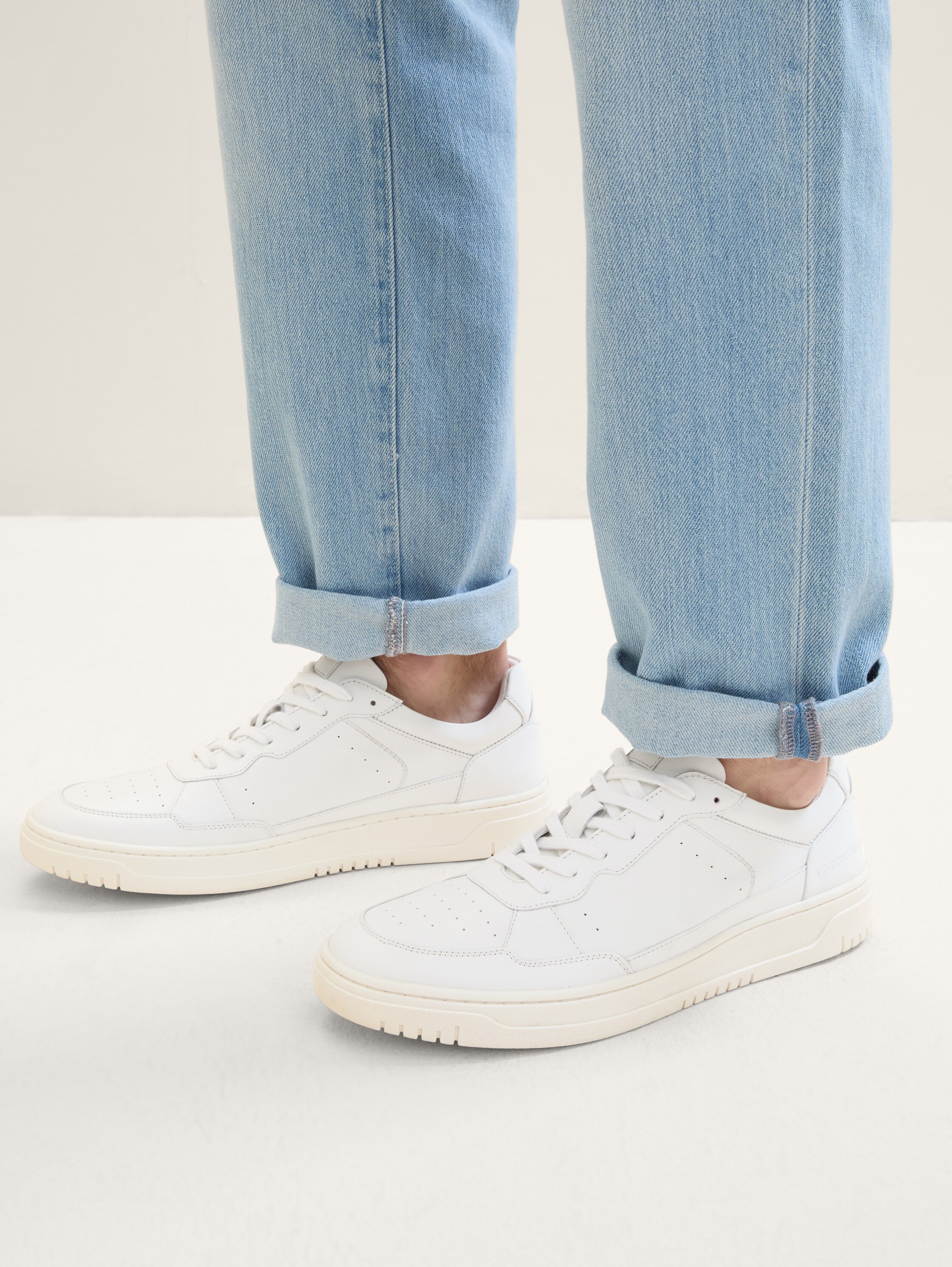 Leren sneaker - white_1 - 