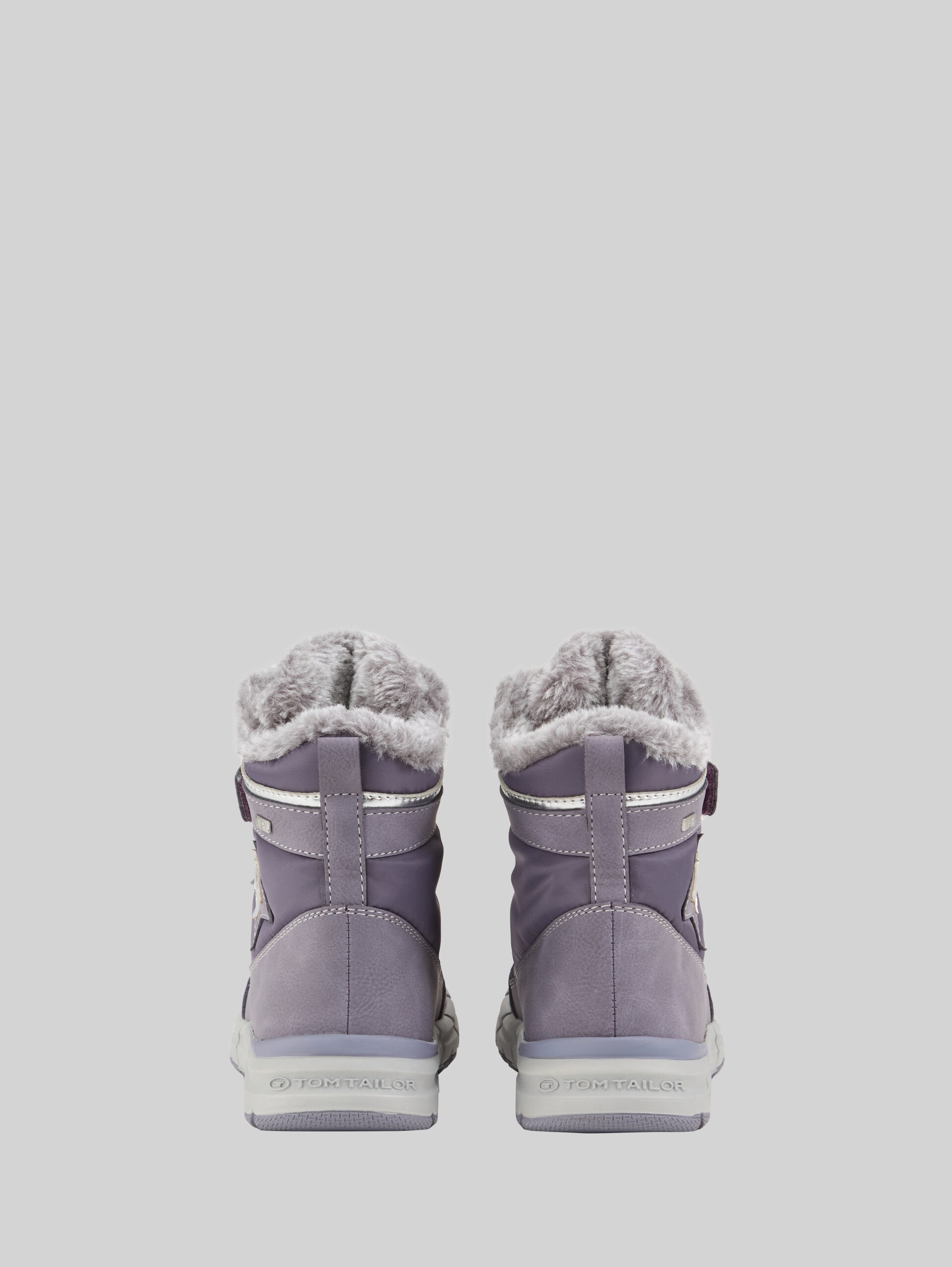 Gefütterte Schneestiefel - flieder - Produkt-Rückansicht