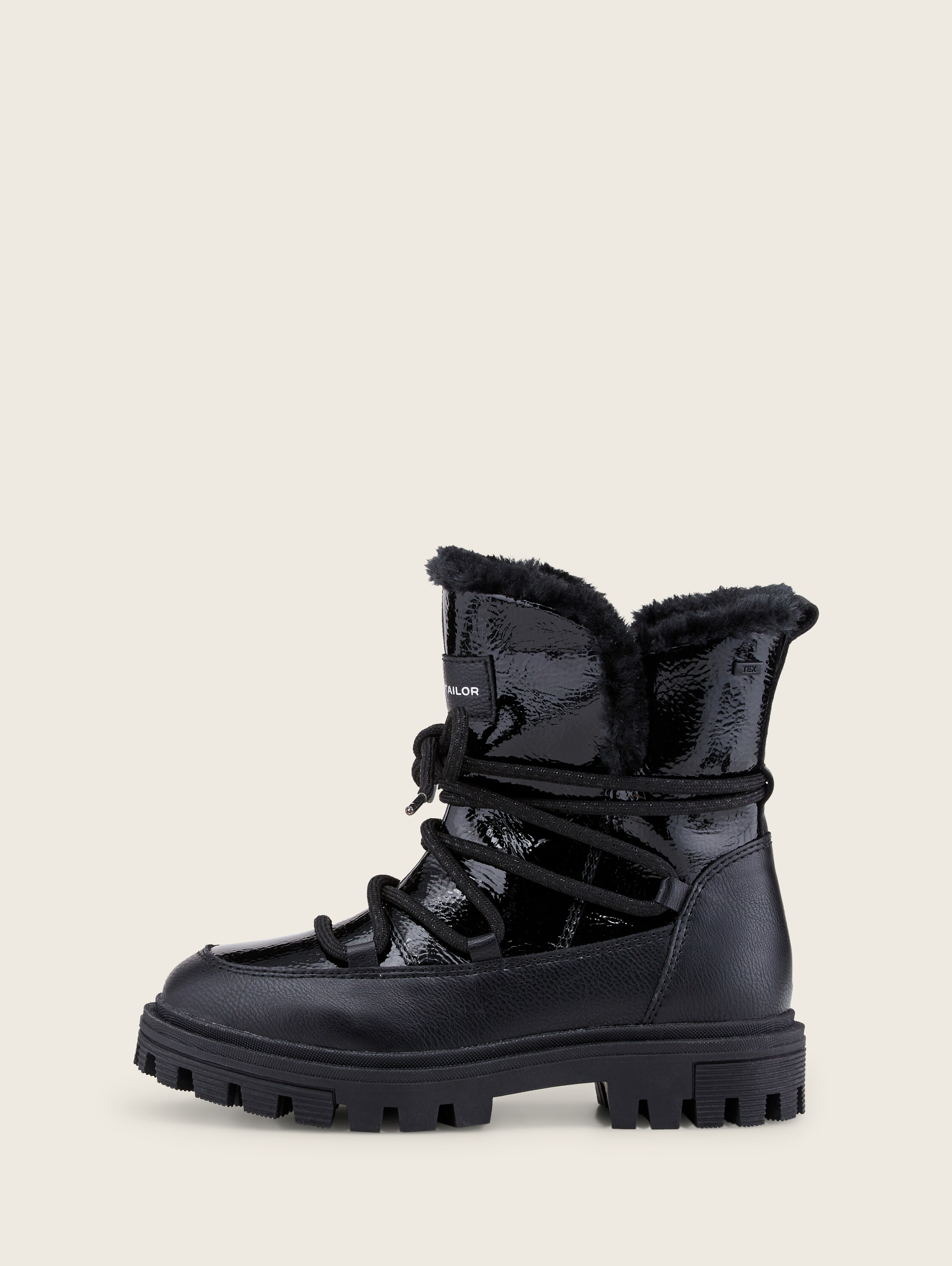 Stiefel mit Block-Absatz - 3
