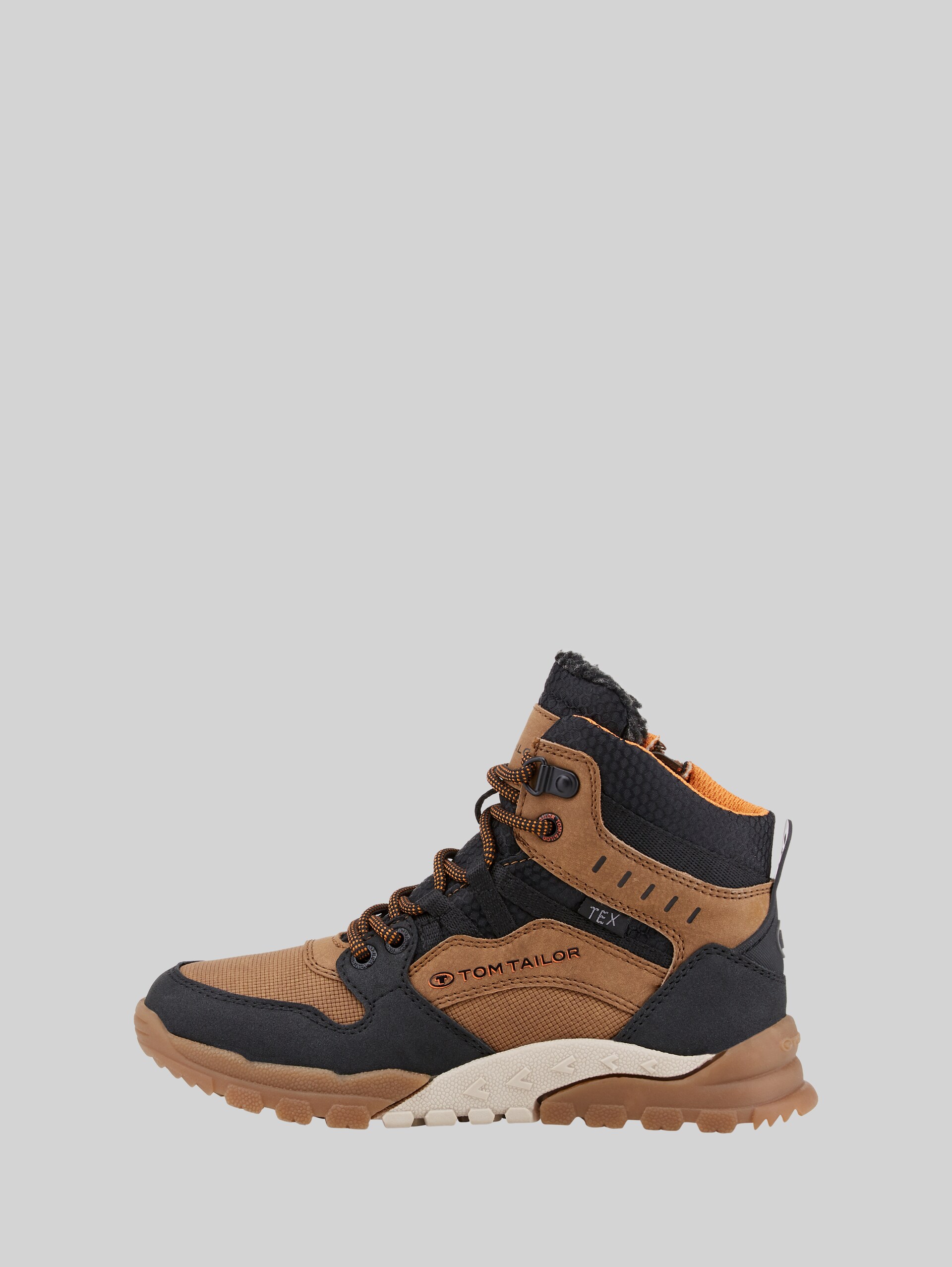 Patterned boots - black-cognac - Product detail view