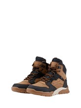 Geselecteerd, Laarzen met patroon door Tom Tailor, bruin