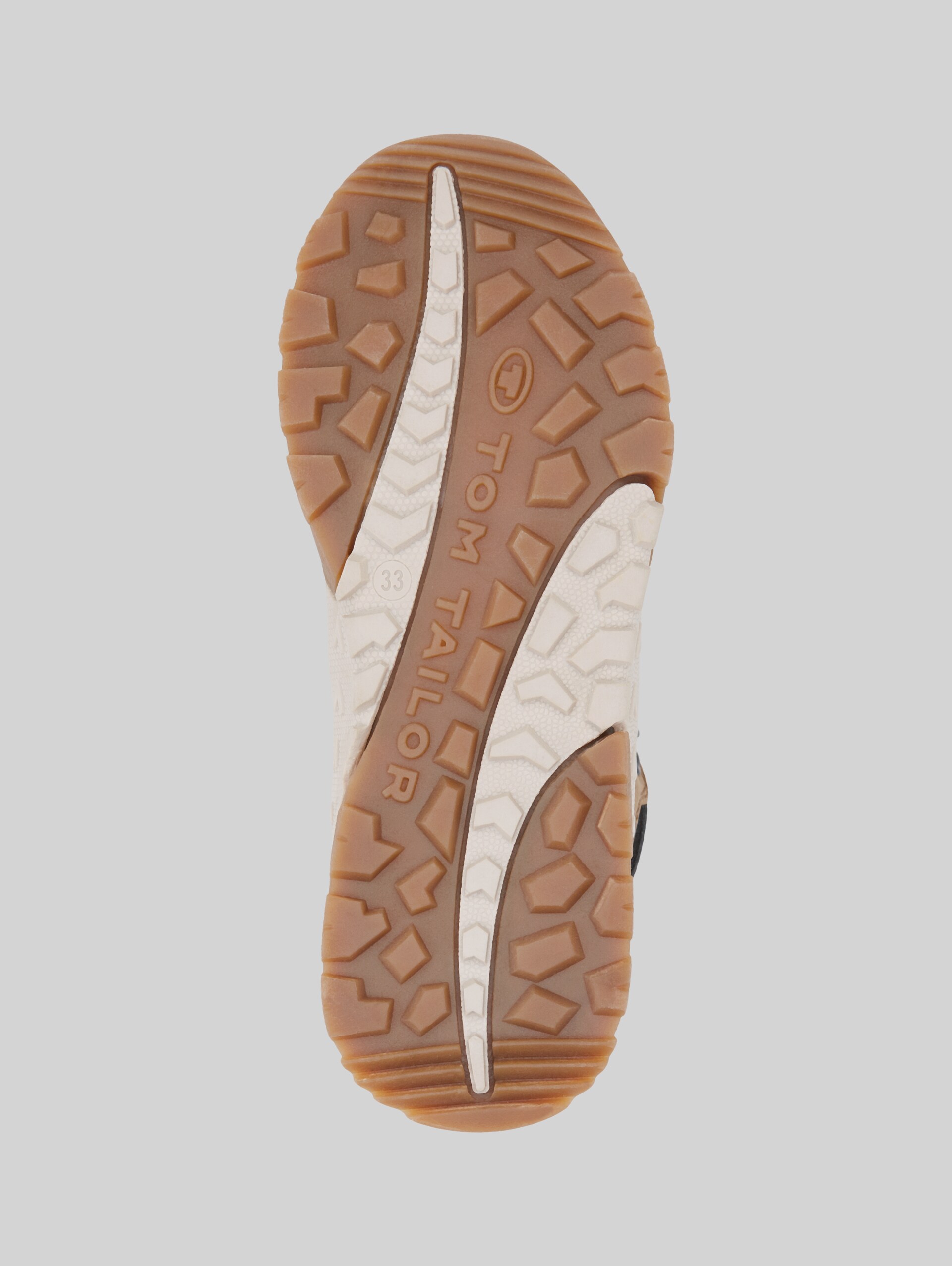 Patterned boots - black-cognac - Product view sole