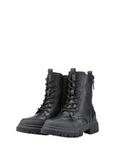 Geselecteerd, Laarzen gemaakt van imitatieleer van hoge kwaliteit door Tom Tailor, zwart