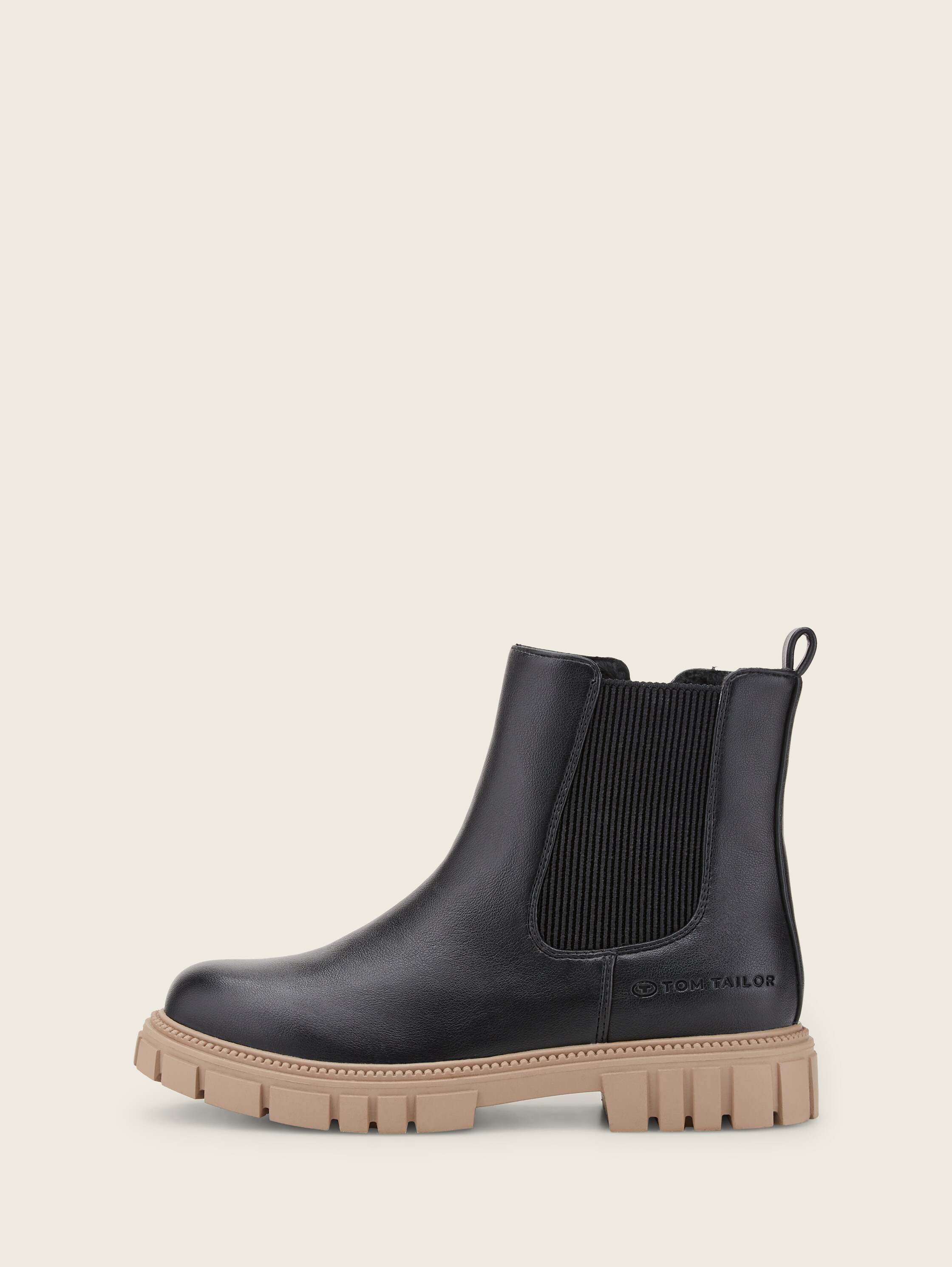 Lined ankle boots - black-dksand - Product detail view