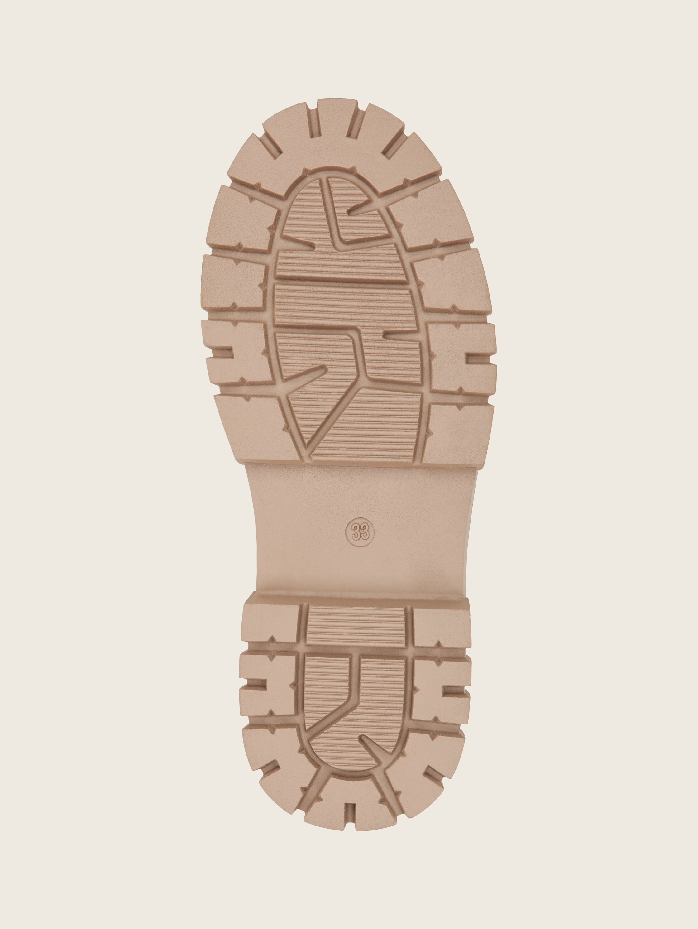 Lined ankle boots - black-dksand - Product view sole 