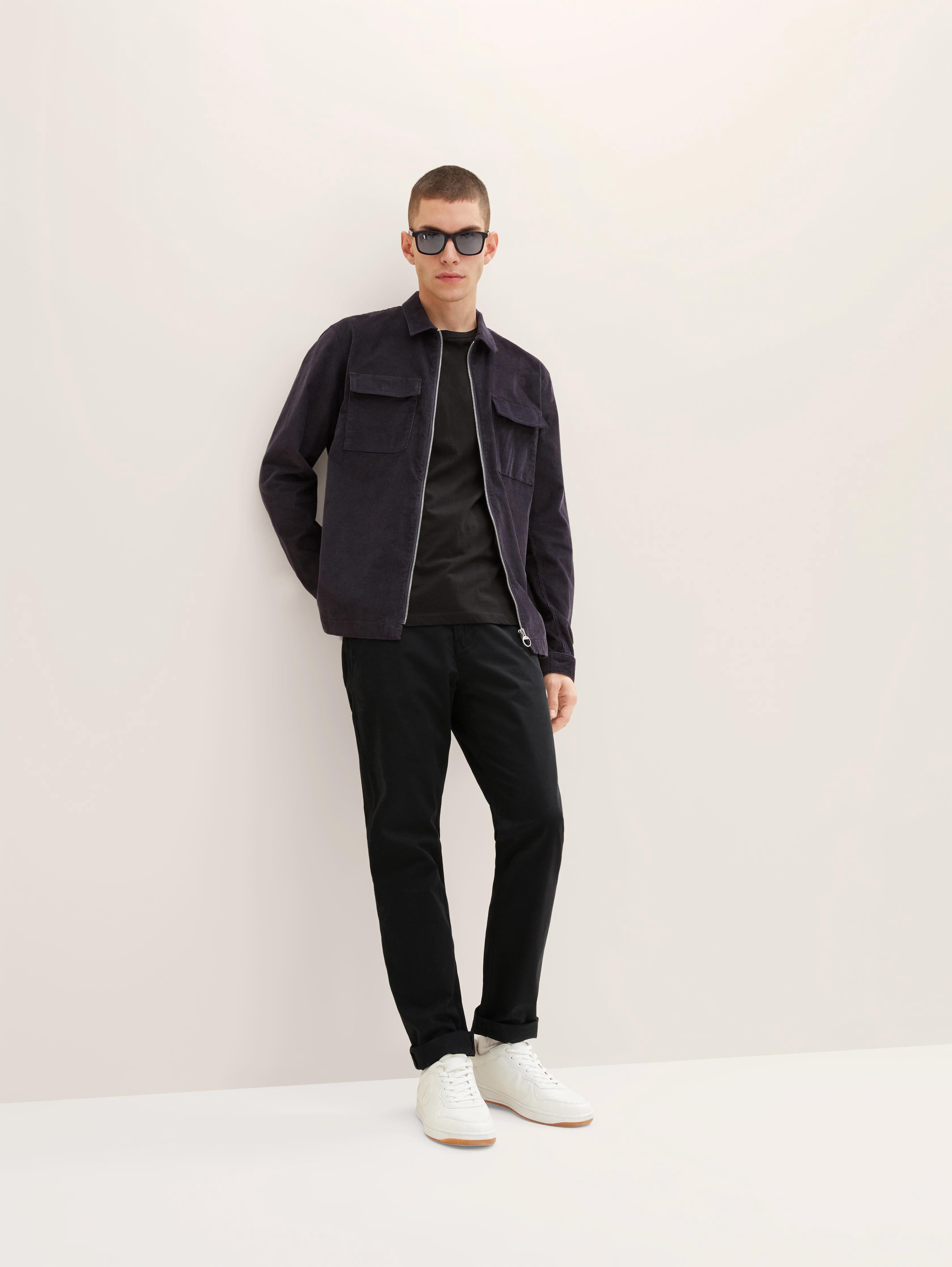 Herrensonnenbrille - schwarz