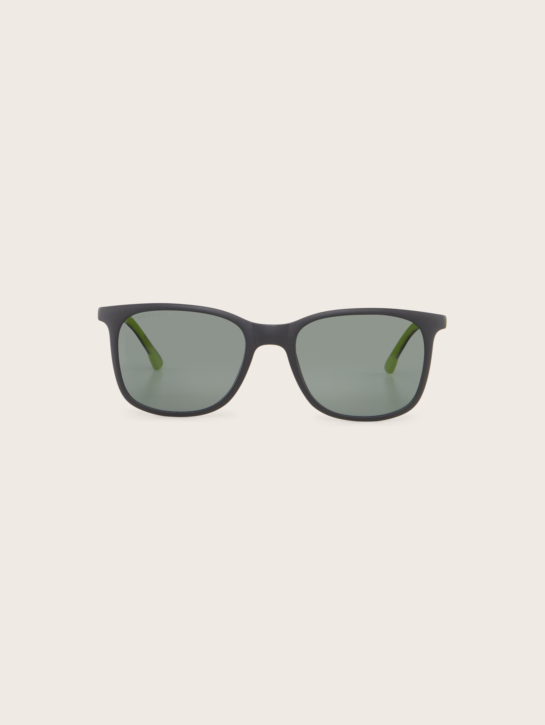 Lunettes de soleil rectangulaires pour enfants - noires - 