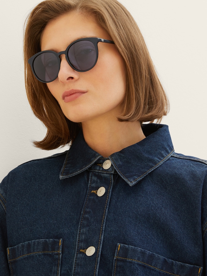 Lunettes de soleil rétro par Women, schwarz