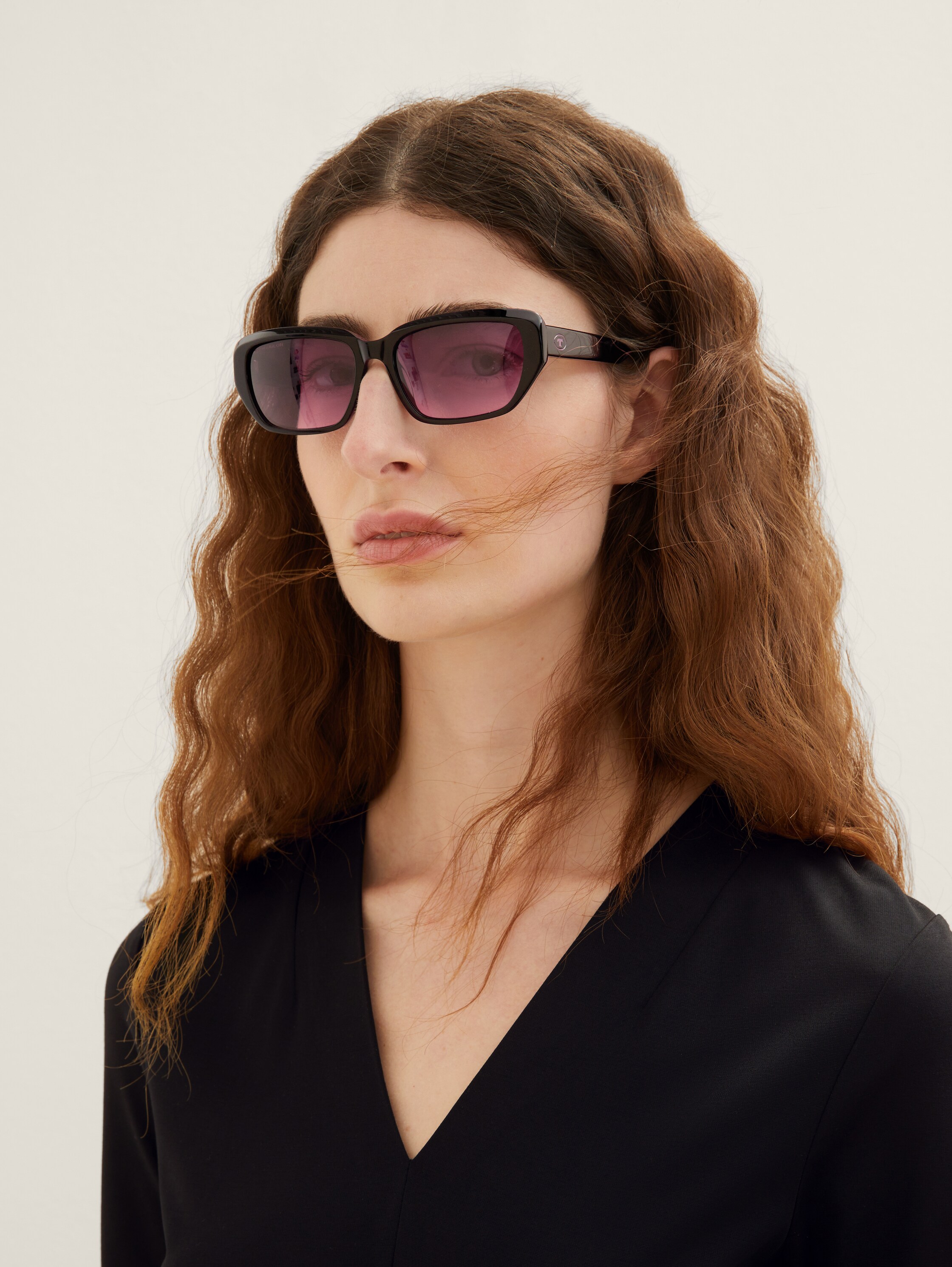 Rechteckige Sonnenbrille - 1