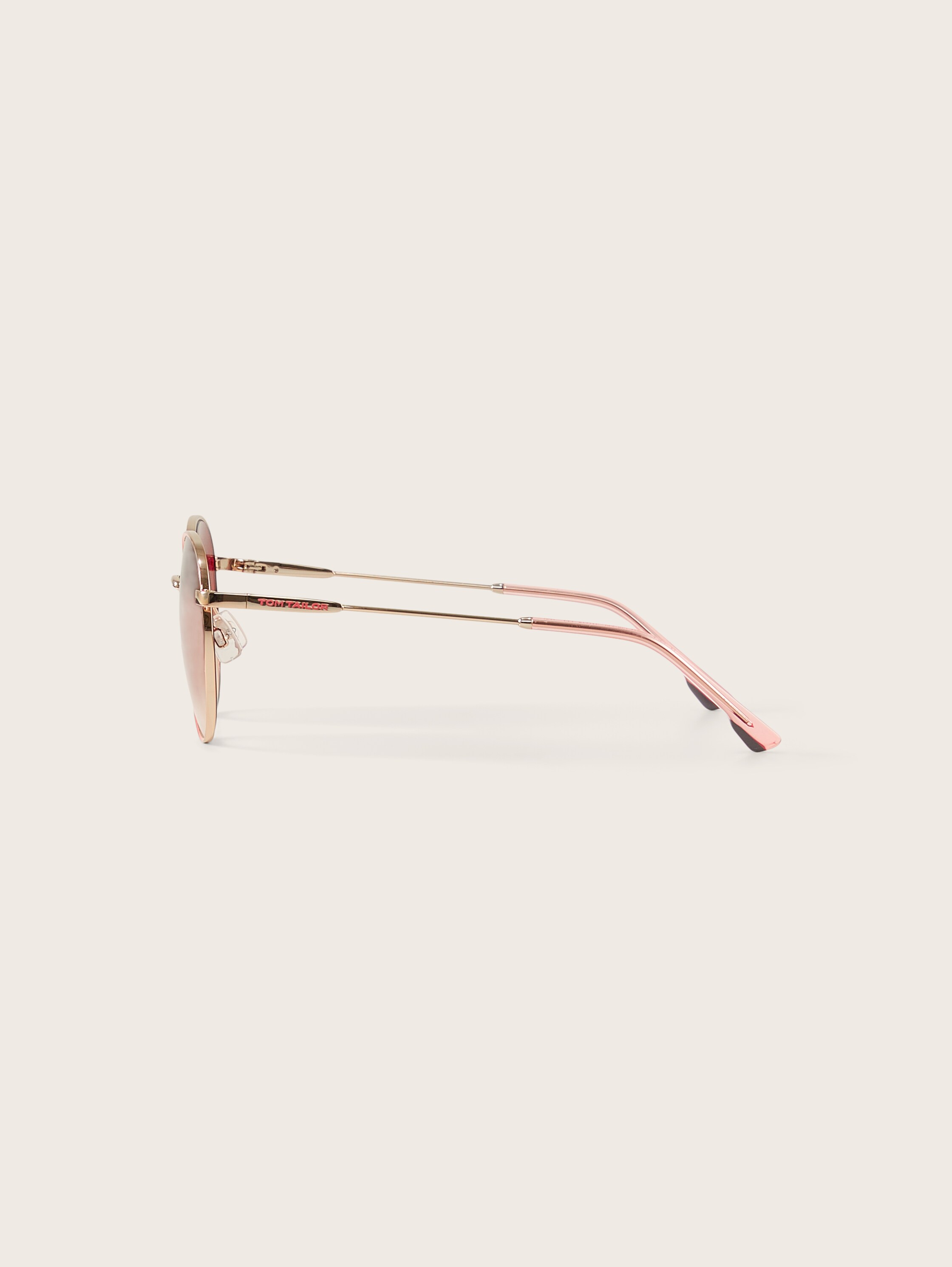 Retro-Sonnenbrille mit ovalen Gläsern - 3