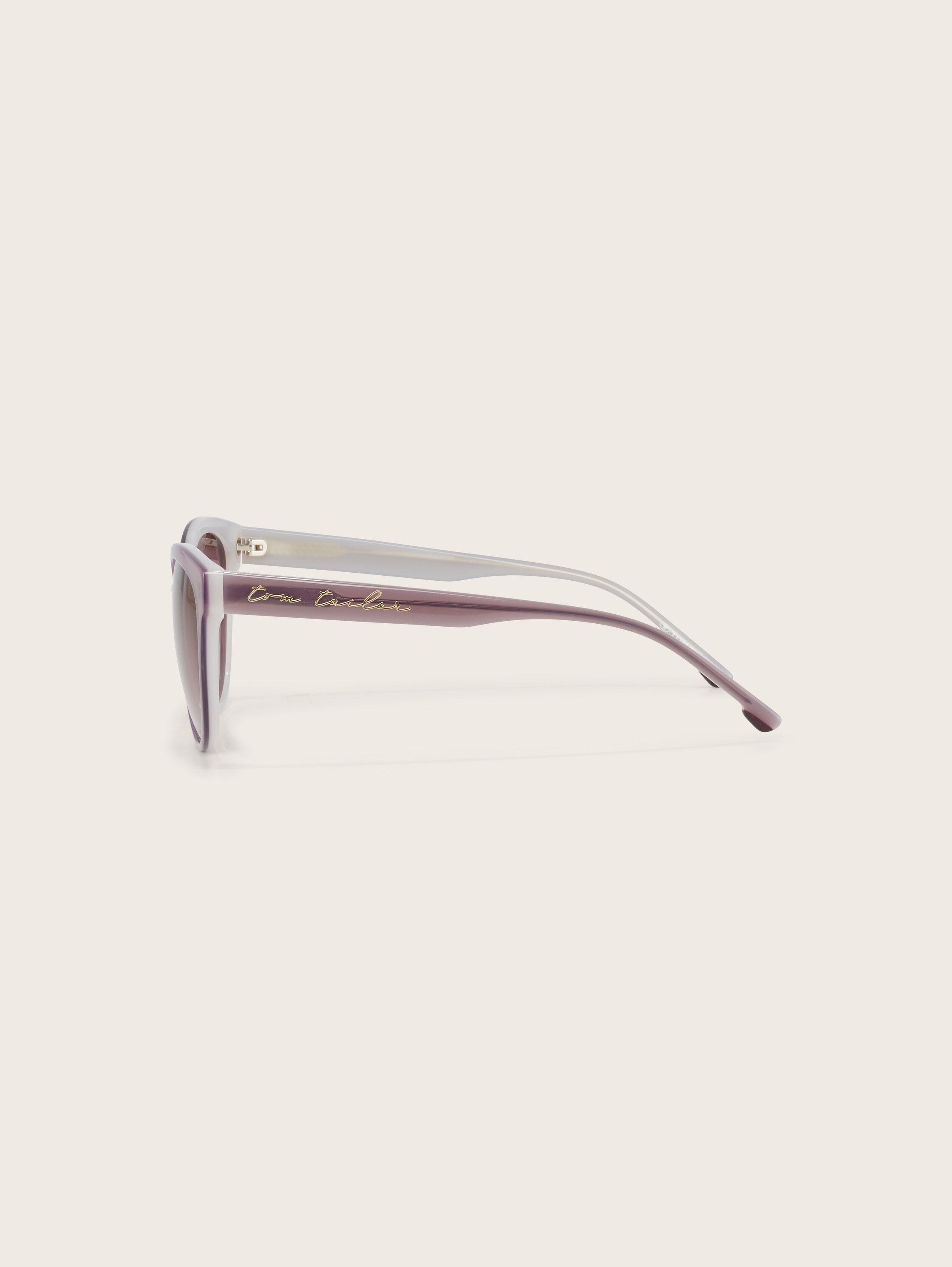 Cat-Eye-Sonnenbrille mit leicht runden Gläsern - 3