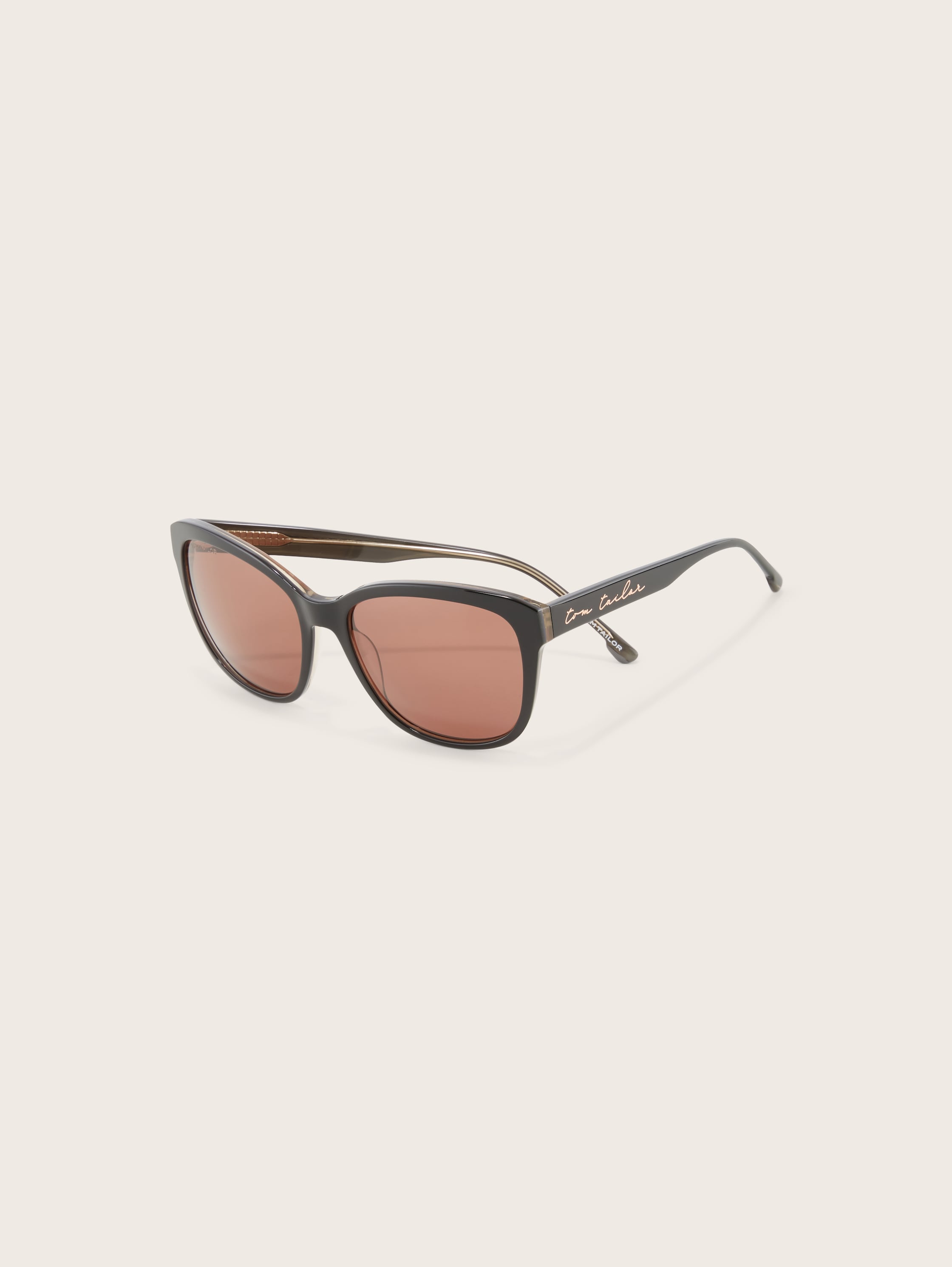 Butterfly-Sonnenbrille - schwarz-grau