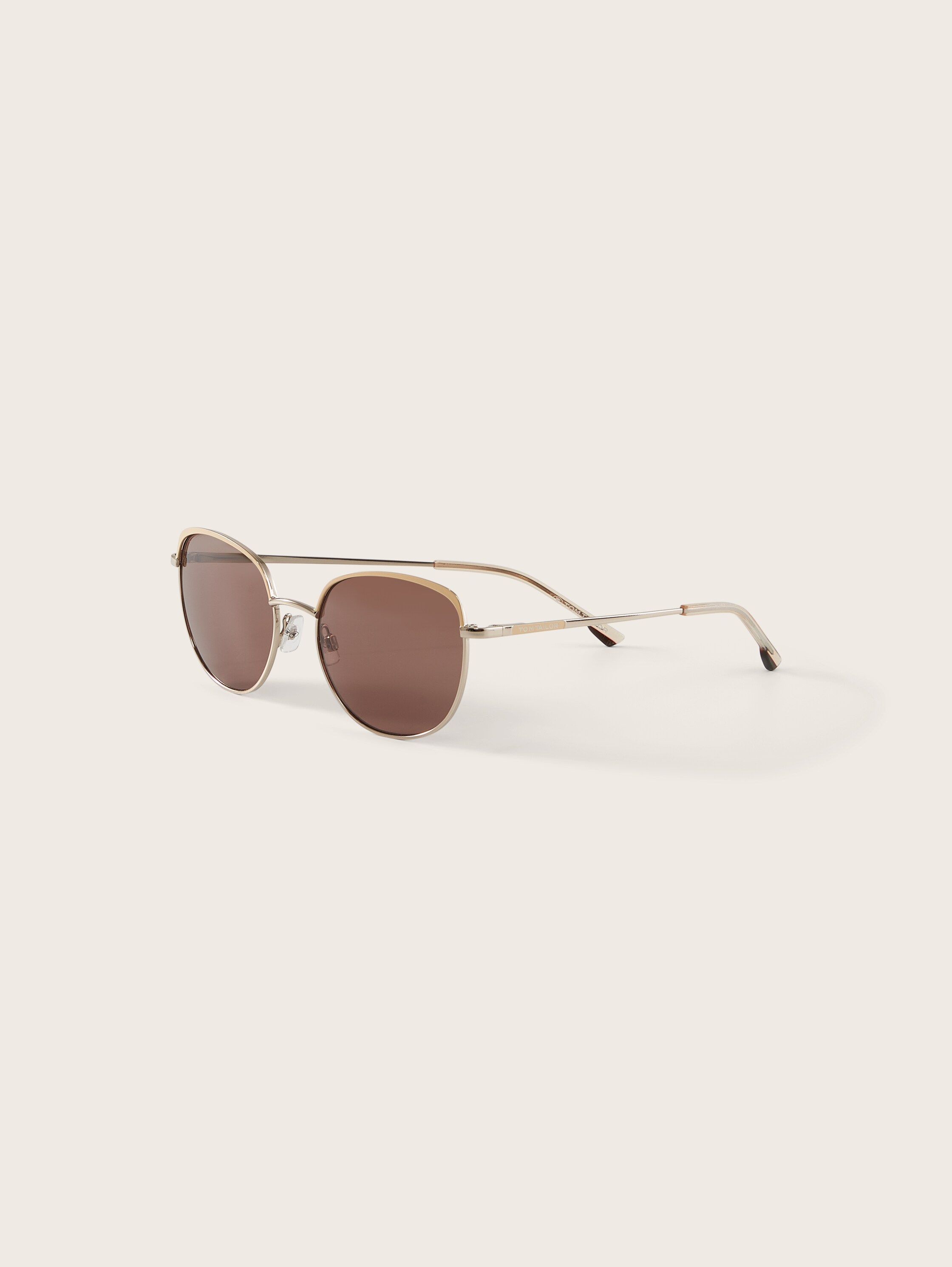 Cat-Eye-Sonnenbrille mit leicht runden Gläsern - 4