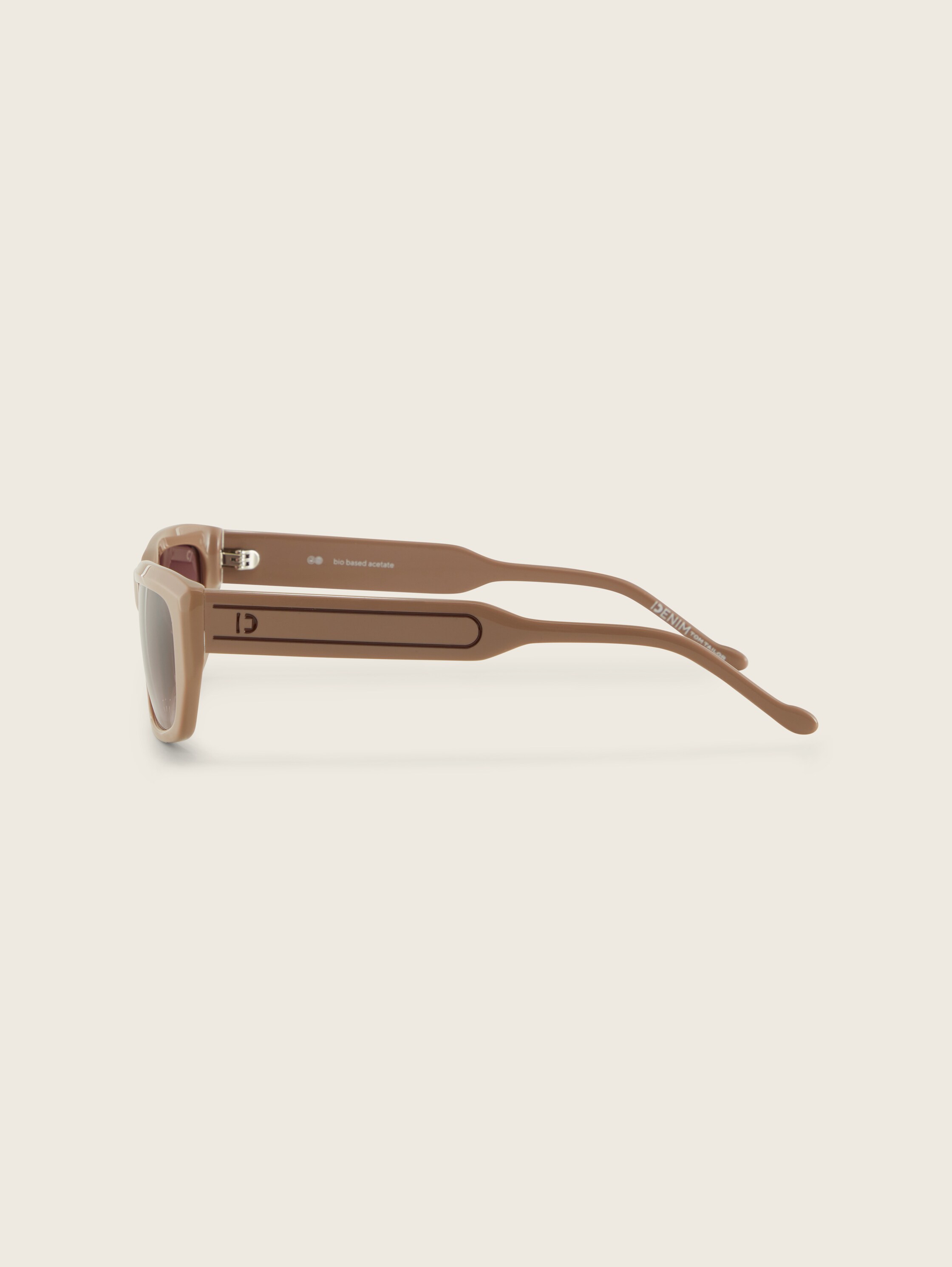 Rectangular sunglasses - hellbraun - 