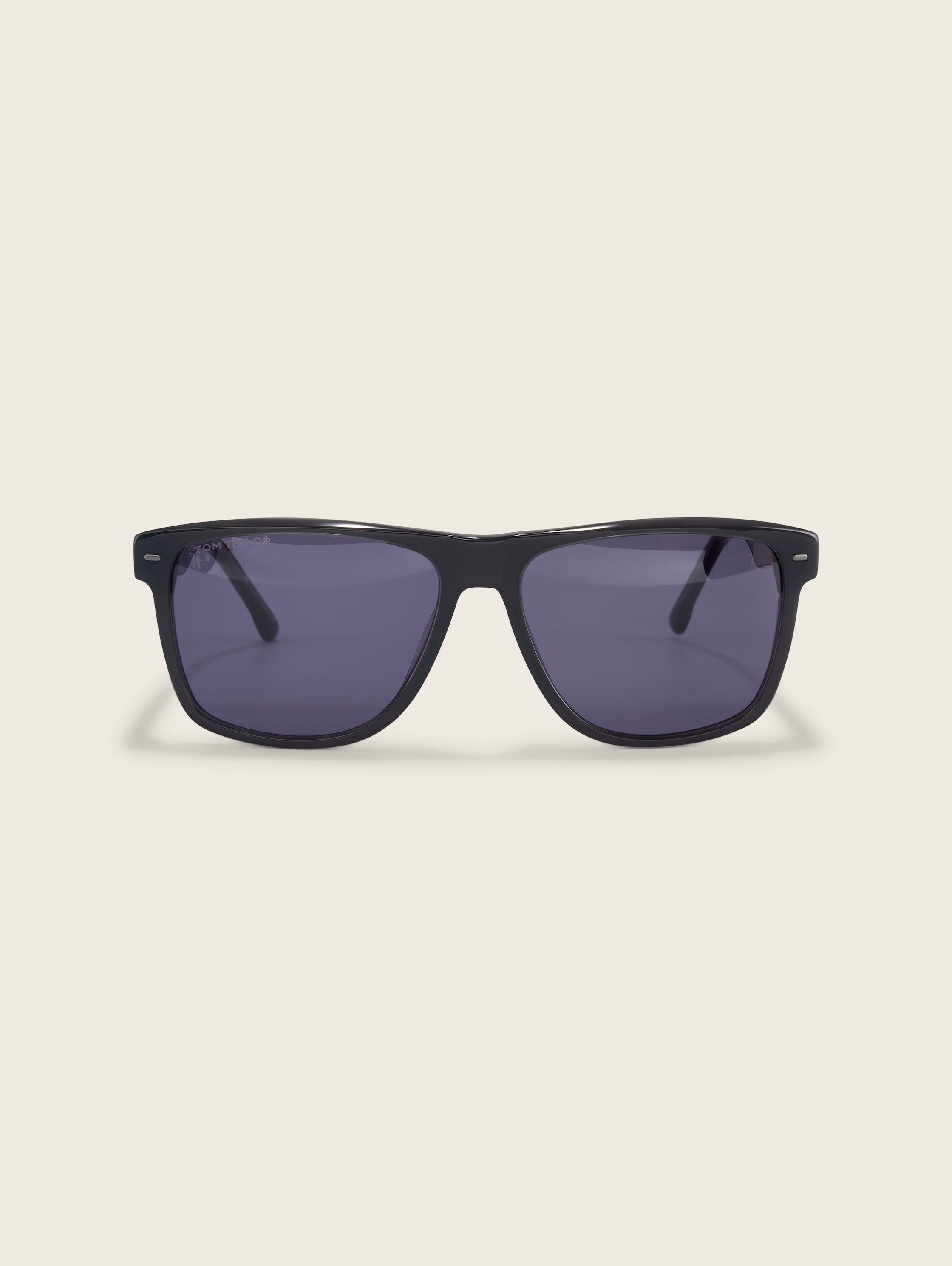 Lunettes de soleil rectangulaires - gris - 