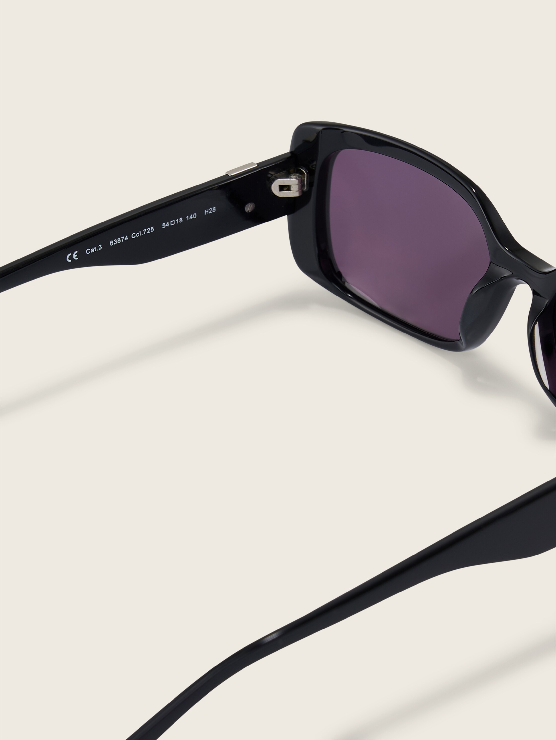 Carré zonnebril - schwarz -