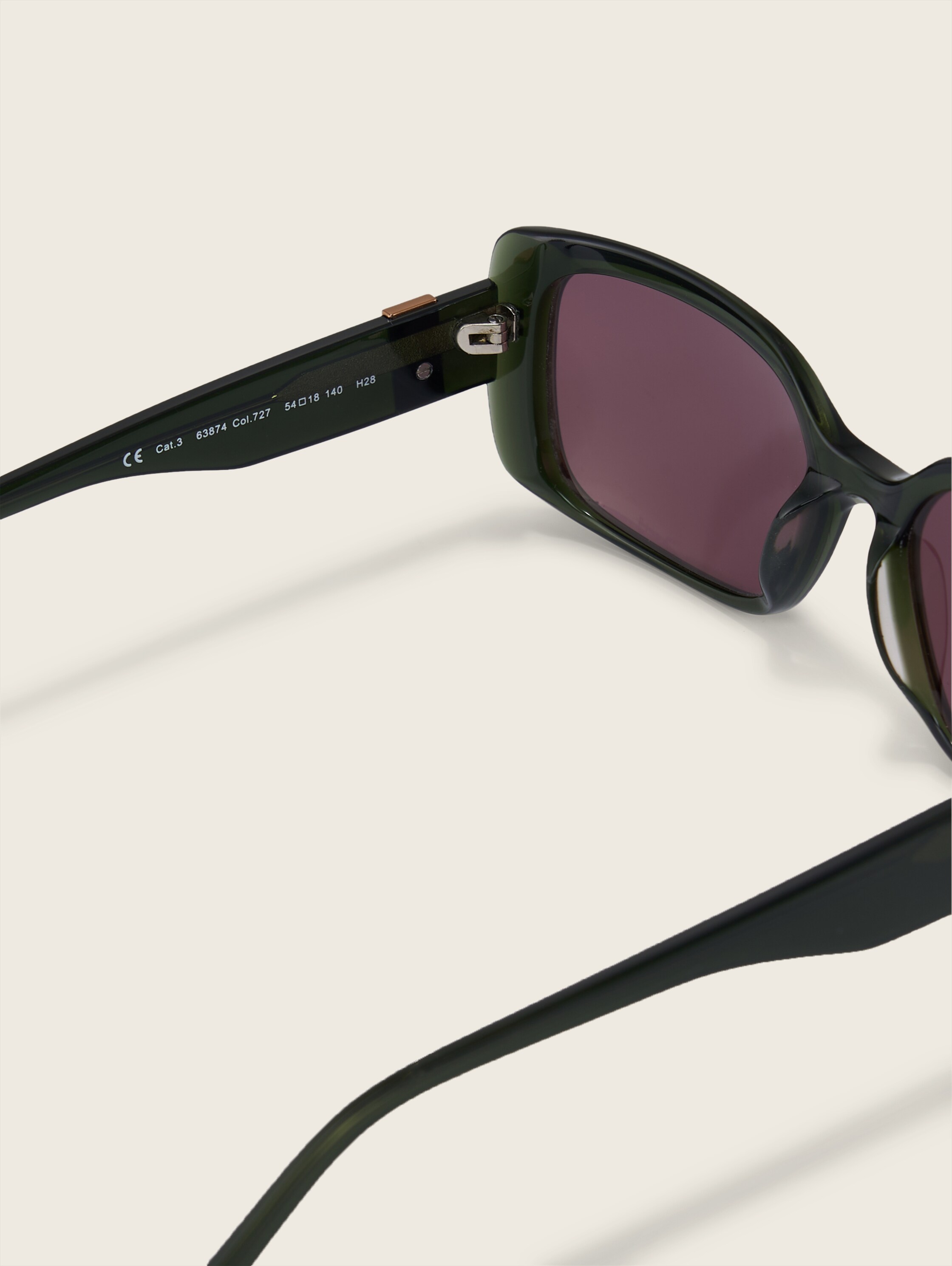 Caree-Sonnenbrille mit eckigen Gläsern - 5