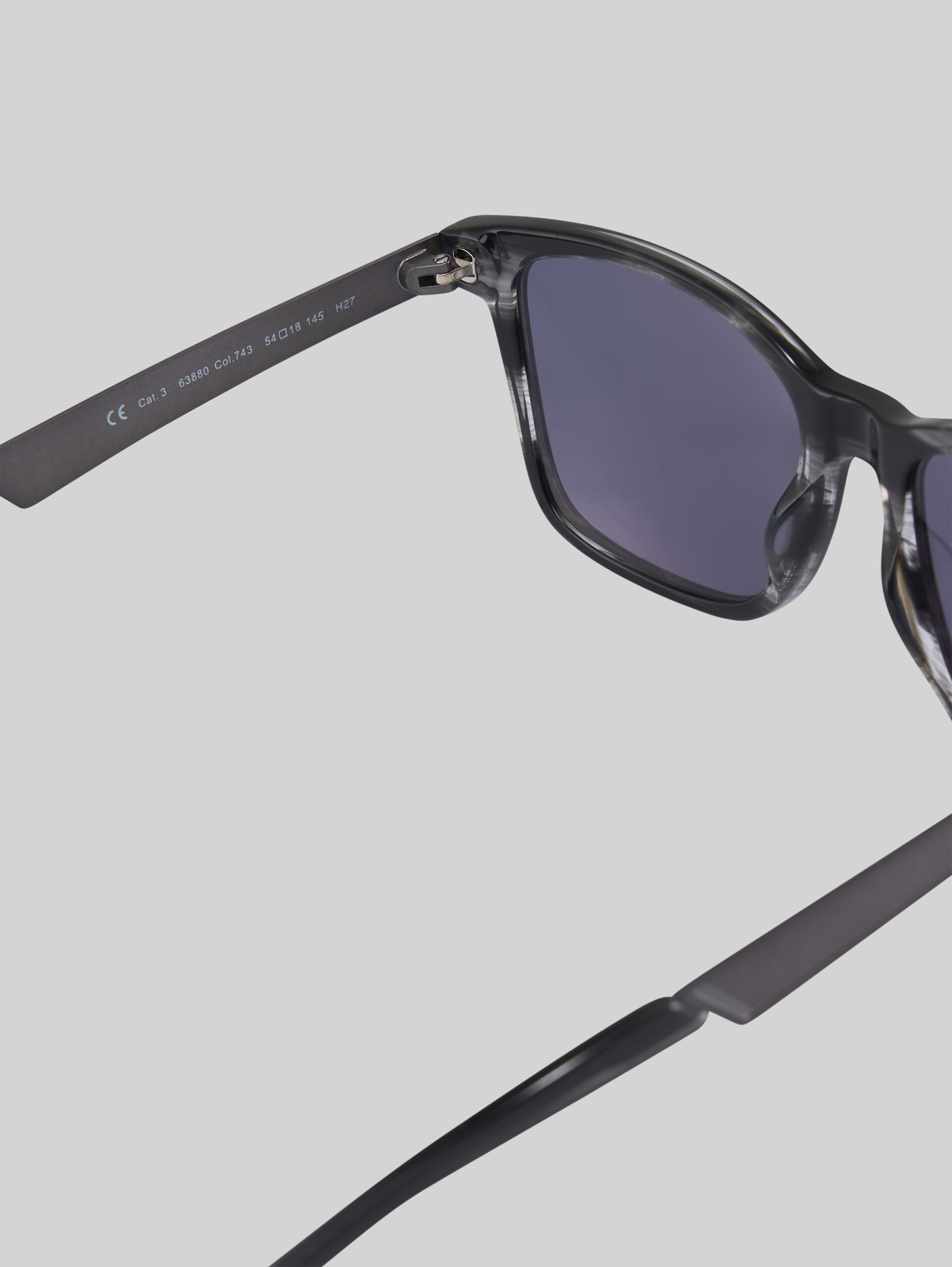 Wayfarer zonnebril - grau struk.-gun antik m. - Detailaanzicht product