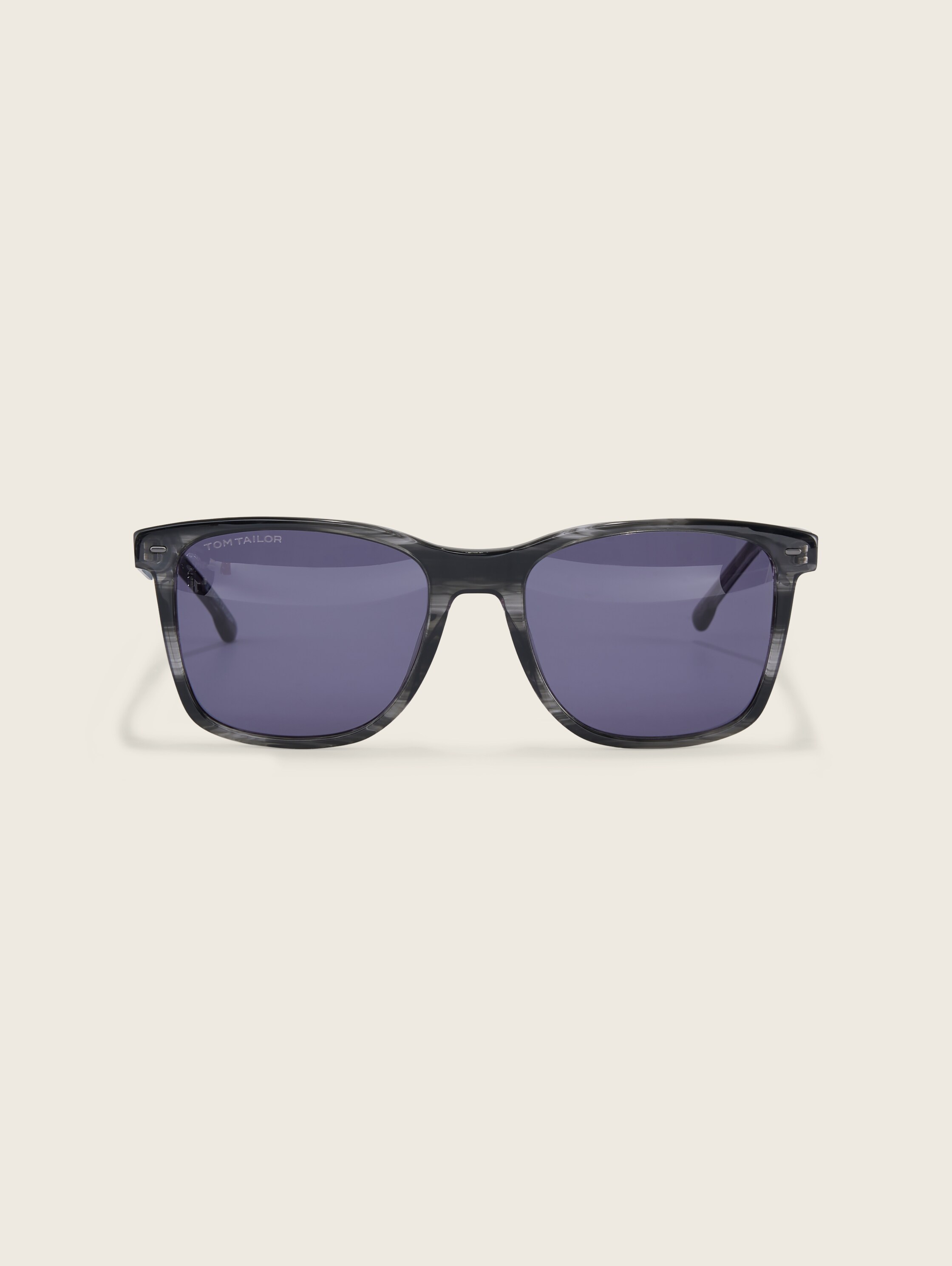 Wayfarer-Sonnenbrille mit trapezförmigen Gläsern - 2