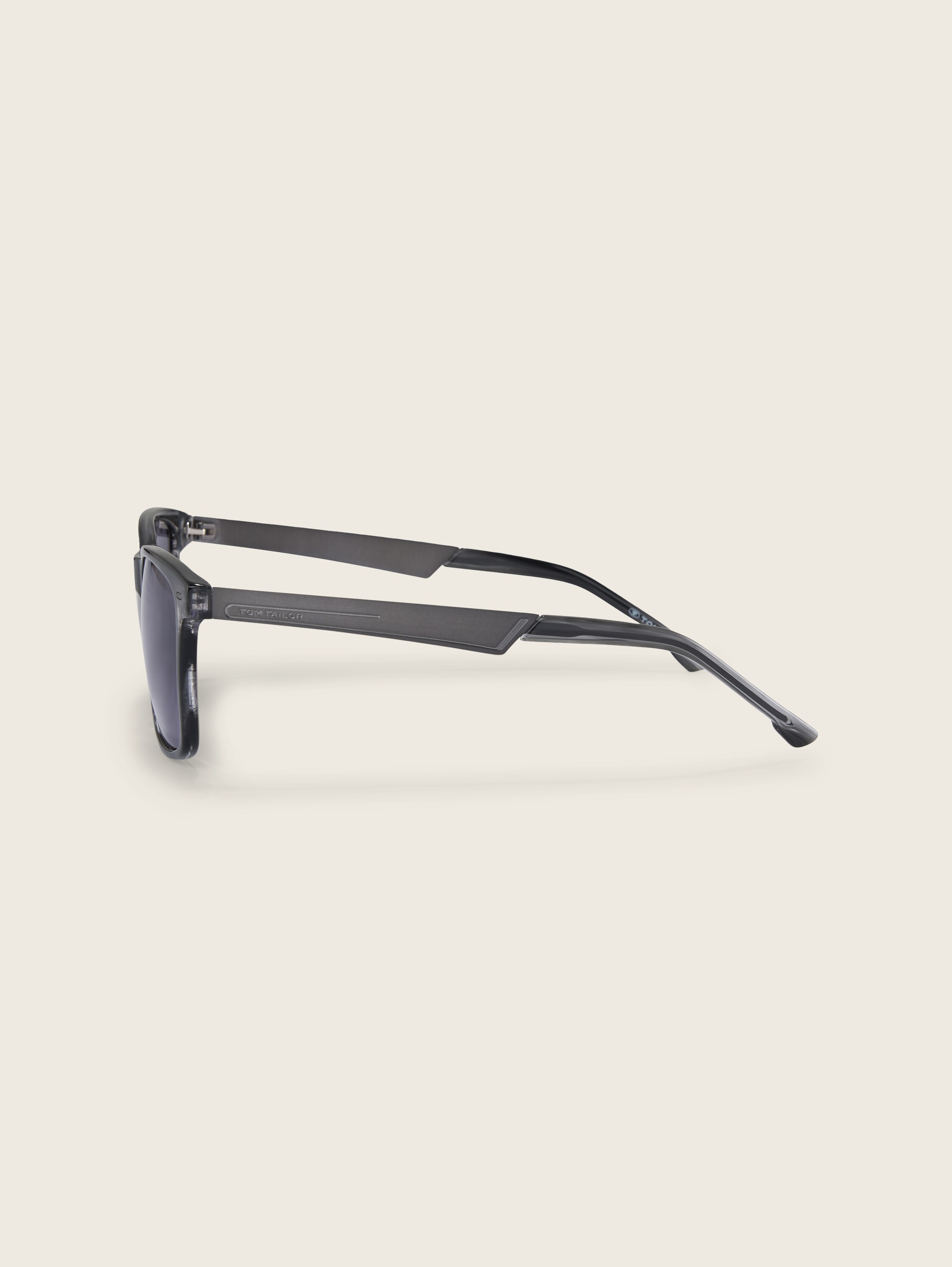 Wayfarer-Sonnenbrille mit trapezförmigen Gläsern - 3