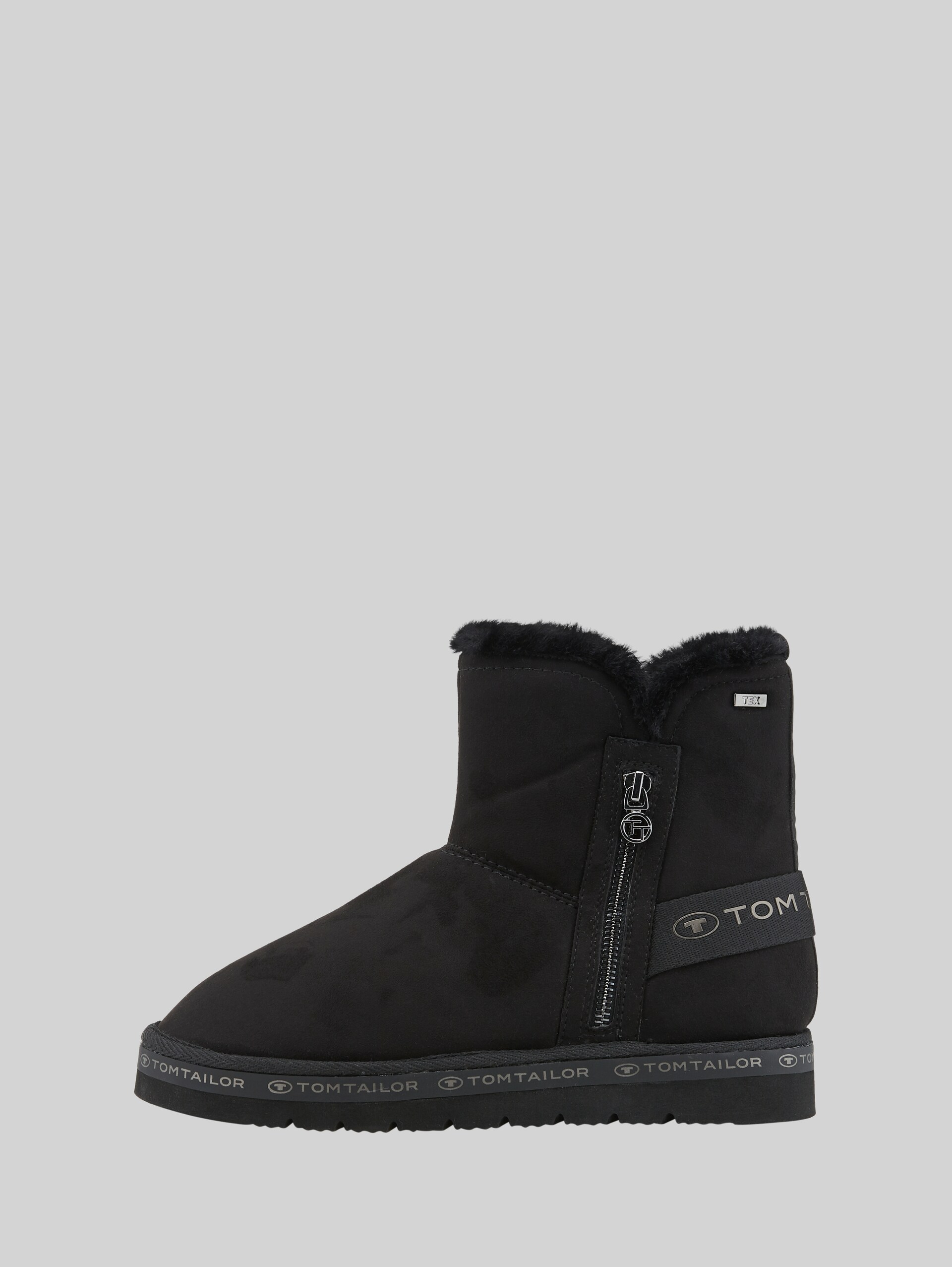 Gefütterte Stiefeletten - black - seitliche Produkt-Ansicht