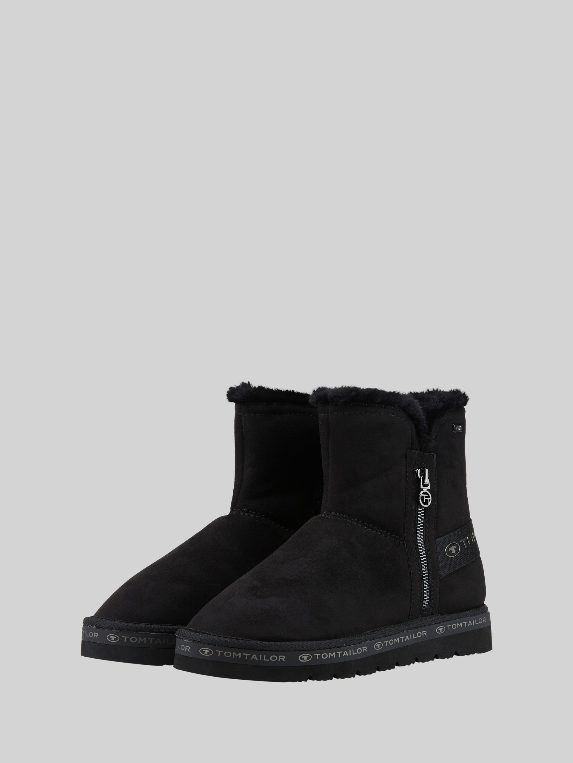 Gefütterte Stiefeletten - black - seitliche Produkt-Ansicht