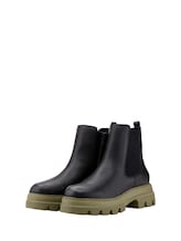 Ausgewählt, Stiefeletten mit Block-Absatz von Tom Tailor, grün